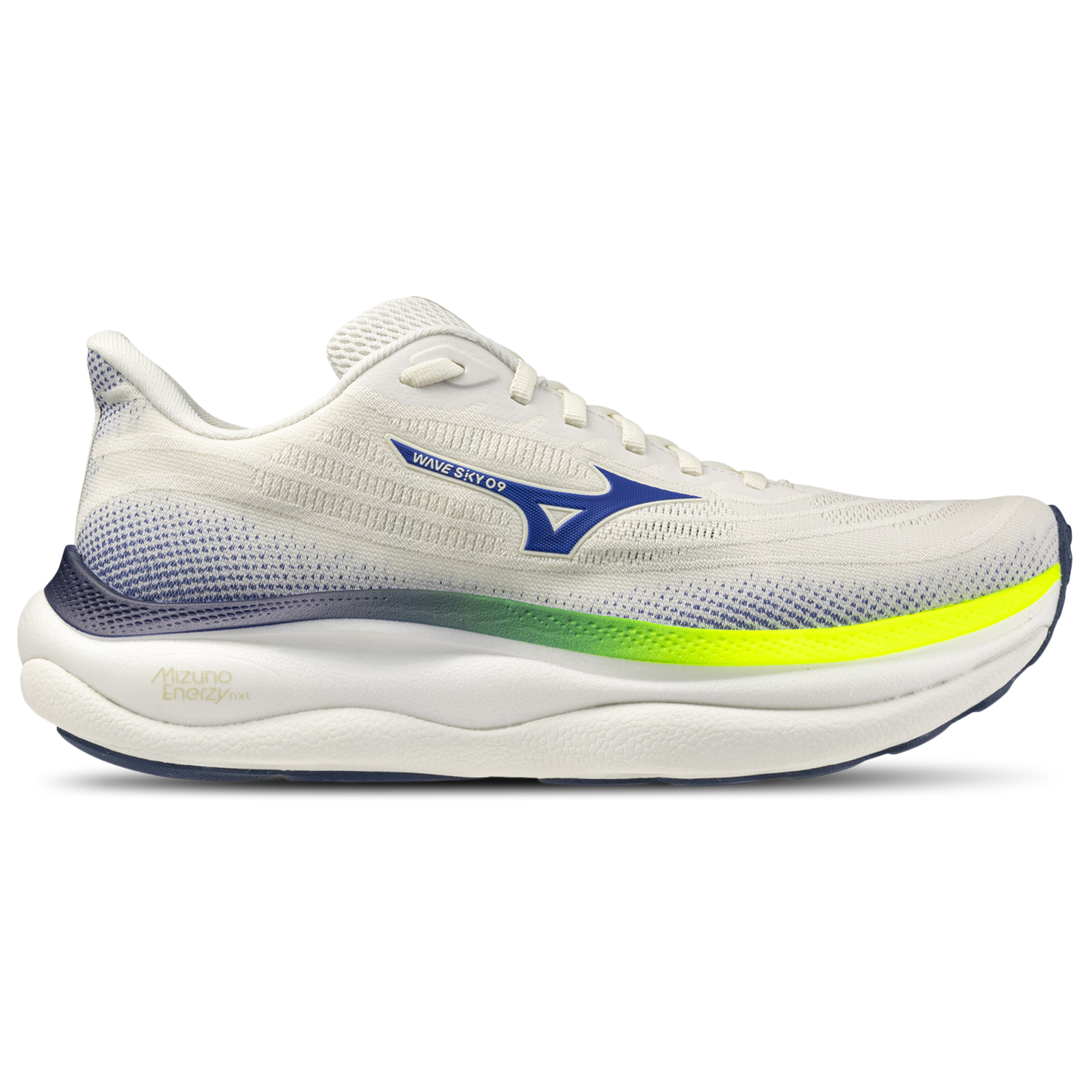 Mizuno Wave Sky 9 - Men's - Snow White/Surf The Web