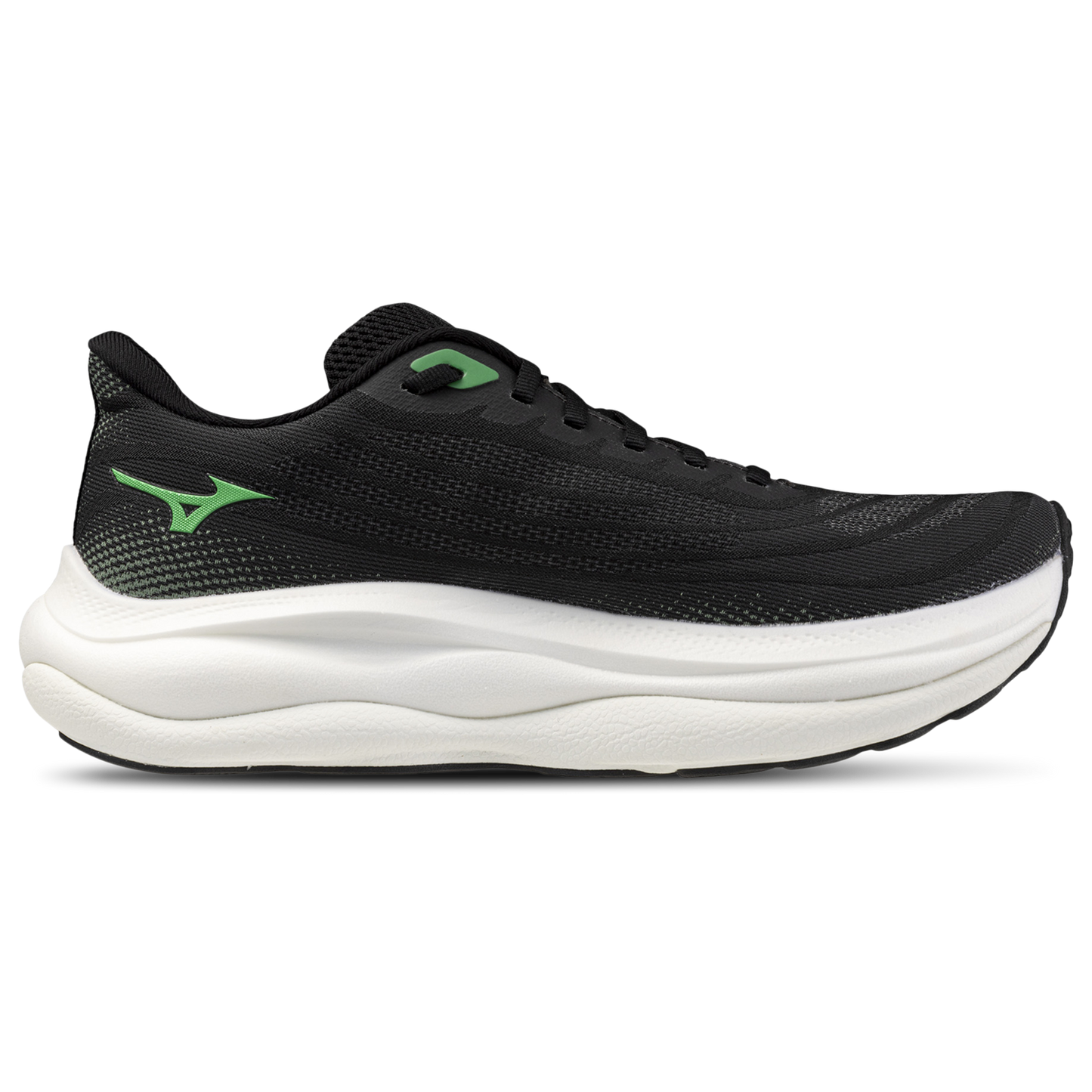 Mizuno Wave Sky 9 - Men's - Black/Goblin Green