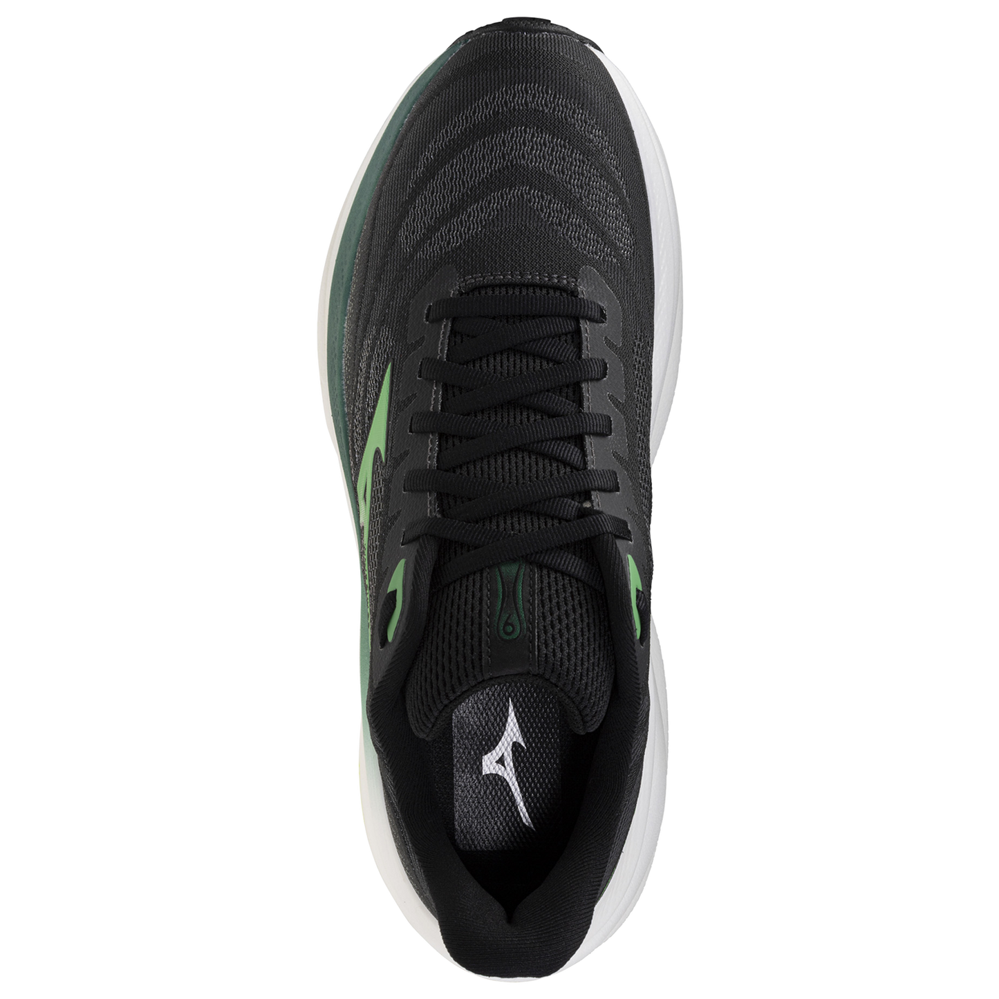 Mizuno Wave Sky 9 - Men's - Black/Goblin Green