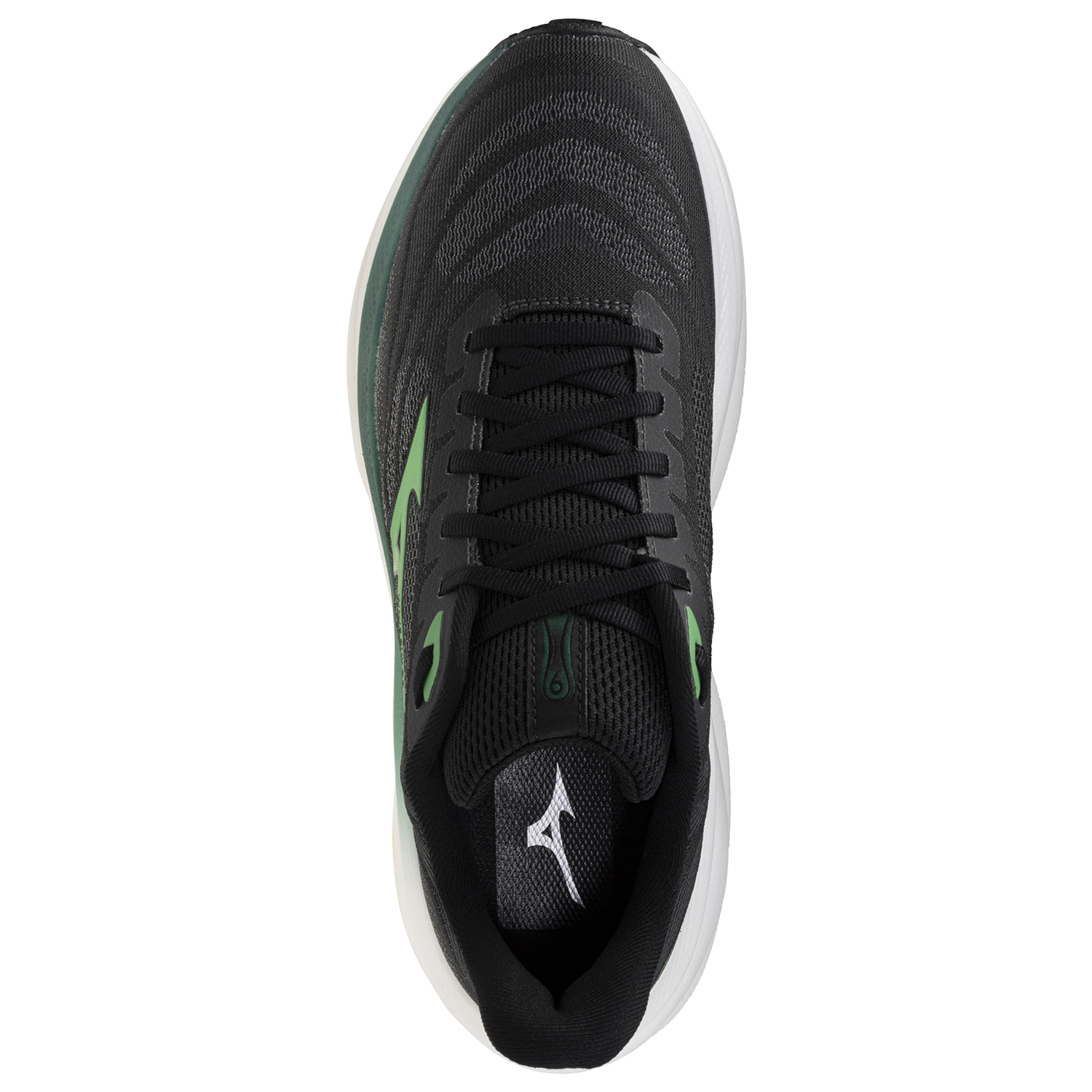 Mizuno Wave Sky 9 - Men's - Black/Goblin Green