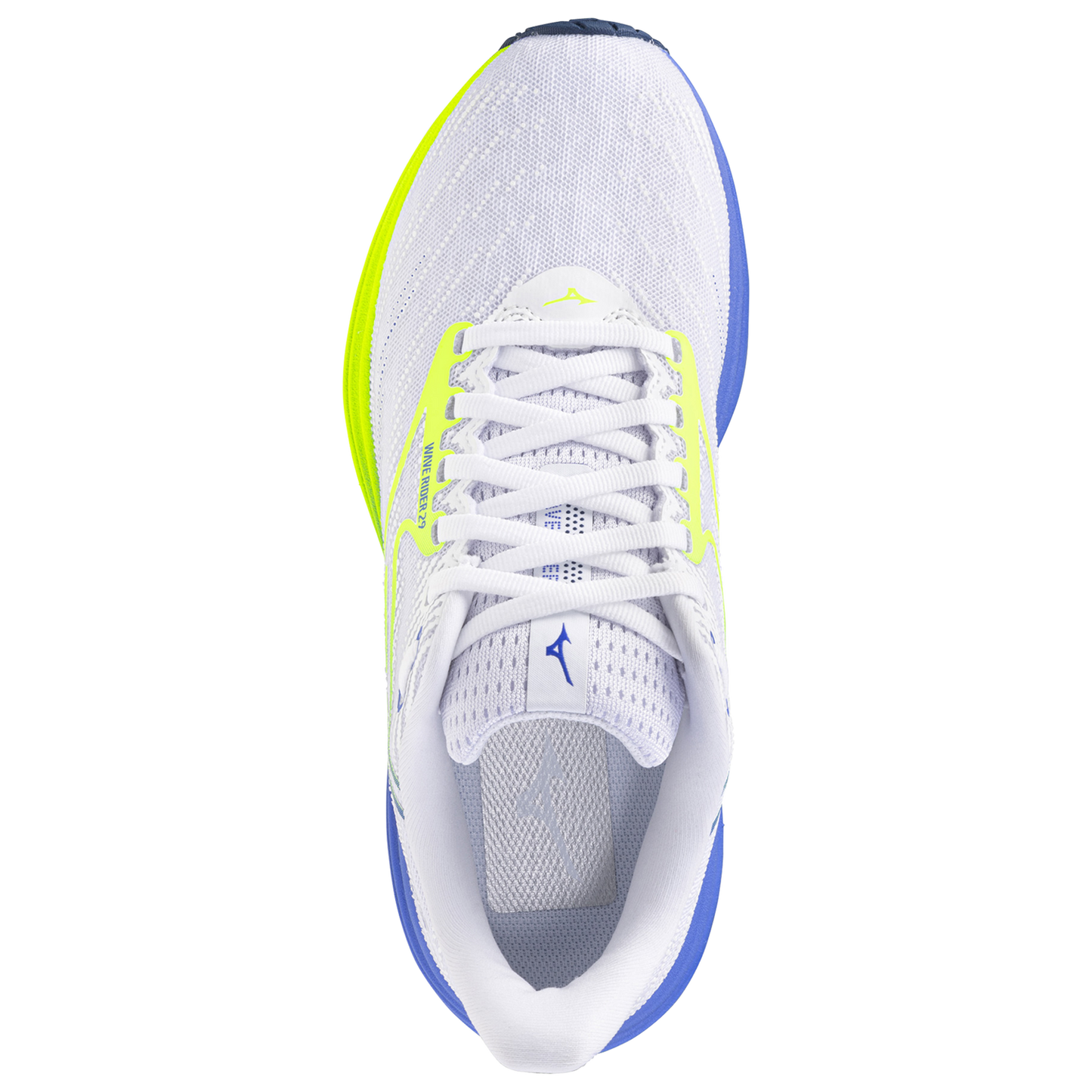 Mizuno Wave Rider 29 Wide - Women's - White/Lightning Yellow