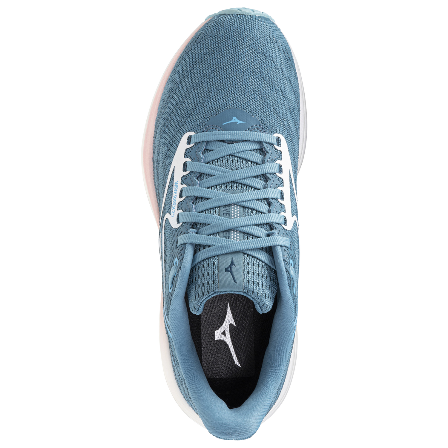 Mizuno Wave Rider 29 Wide - Women's - Larkspur/White