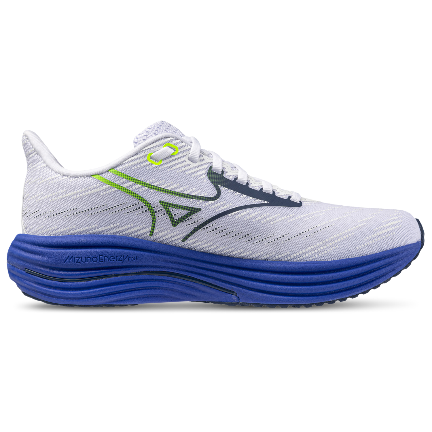 Mizuno Wave Rider 29 Wide - Men's - White/Estate Blue