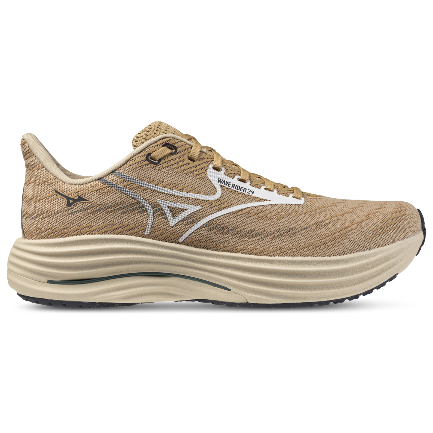 Mizuno Wave Rider 29 - Men's - White/Curds And Whey