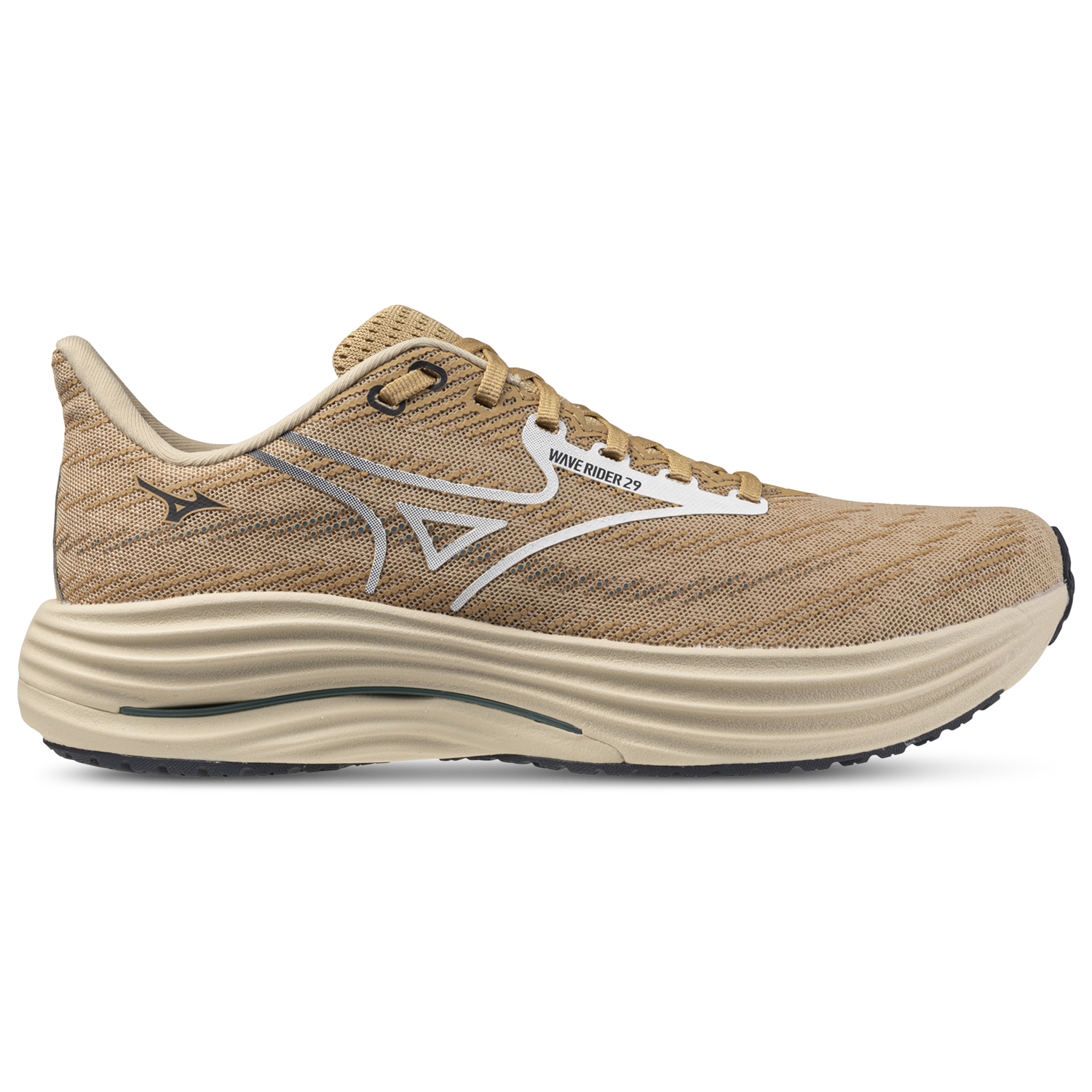 Mizuno Wave Rider 29 - Men's - White/Curds And Whey