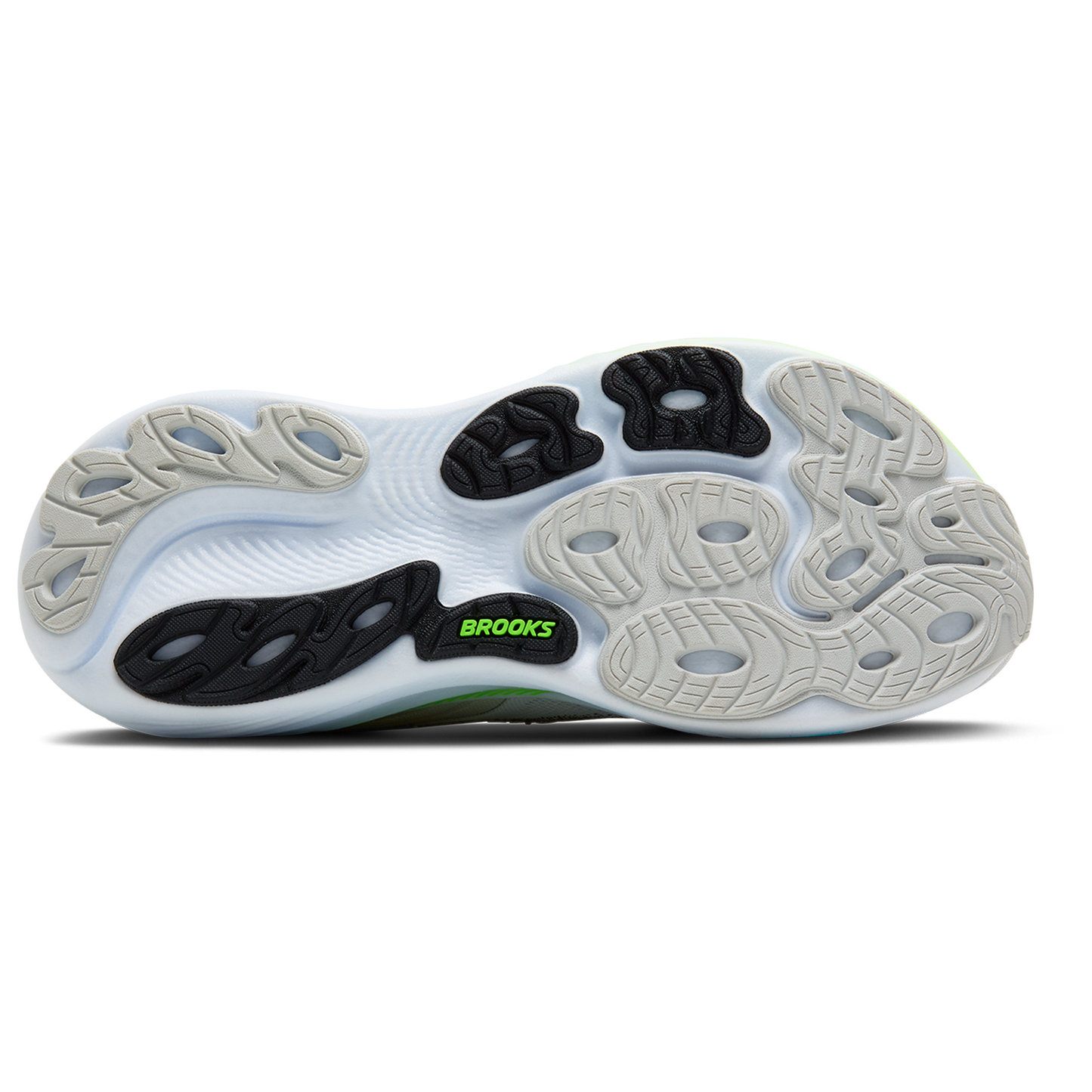 Brooks Adrenaline GTS 25 - Men's - Oyster/Green Gecko/Blue