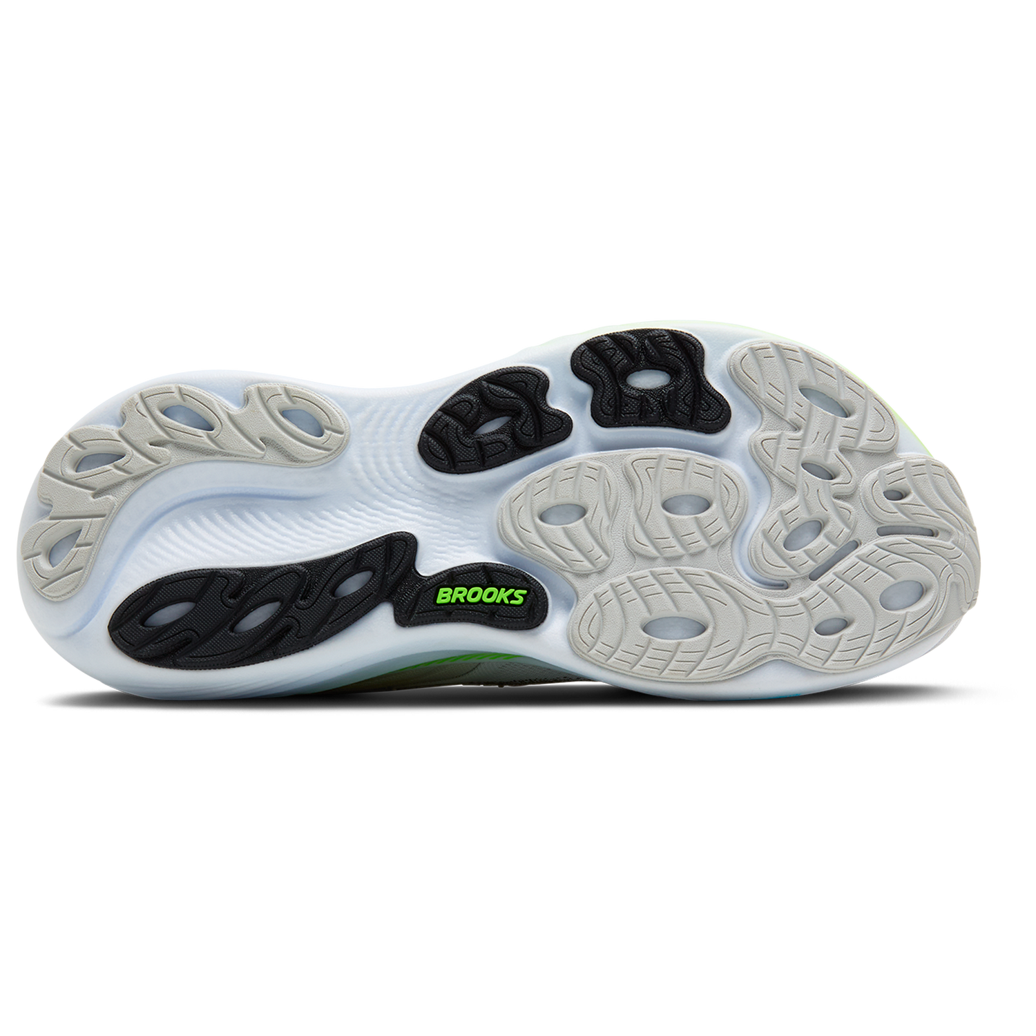 Brooks Adrenaline GTS 25 - Men's - Oyster/Green Gecko/Blue