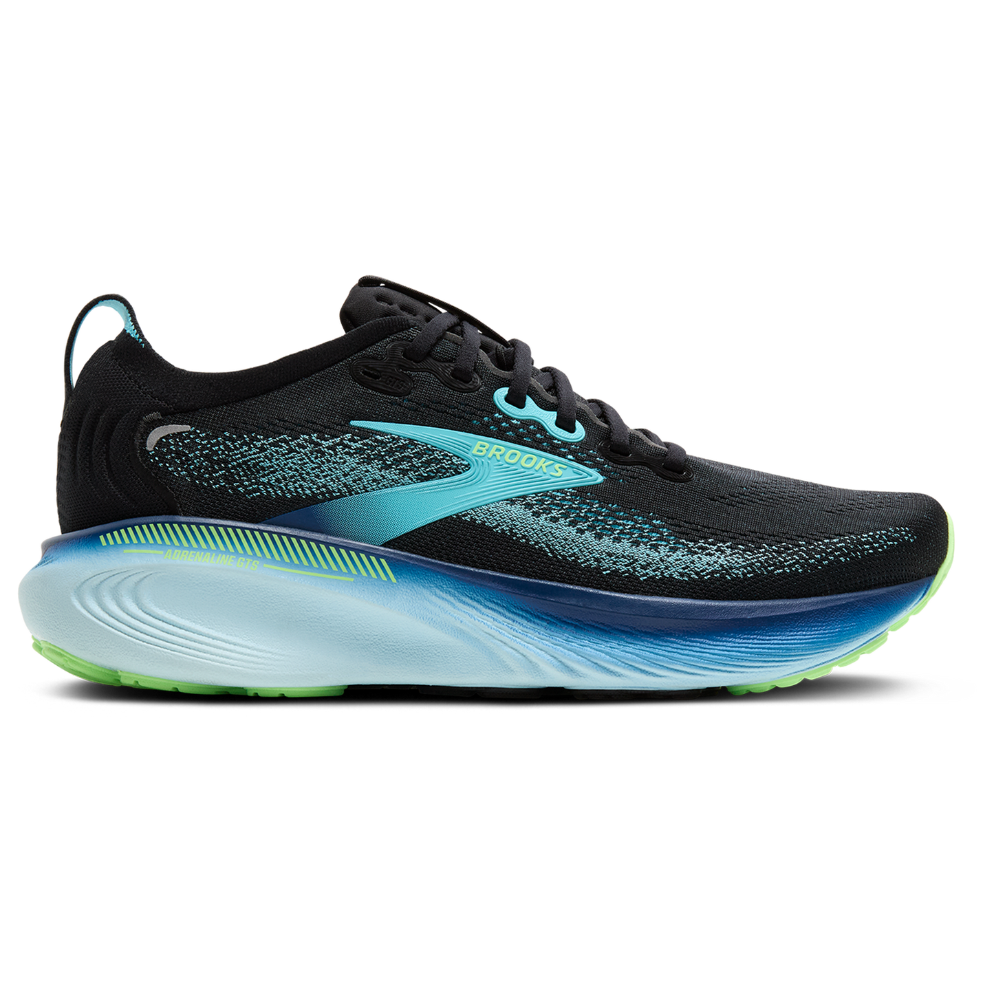 Brooks Adrenaline GTS 25 - Men's - Black/Ipanema/Mint