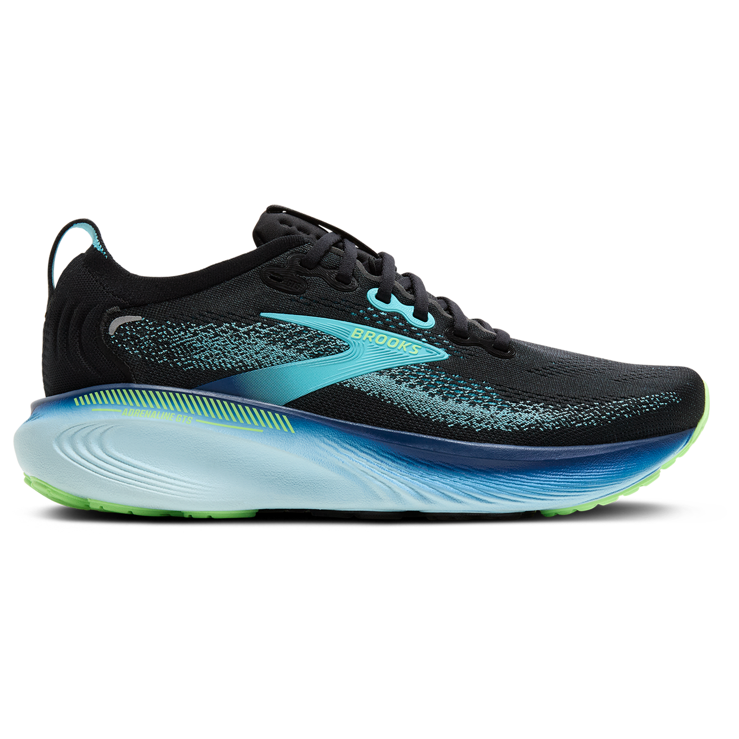 Brooks Adrenaline GTS 25 - Men's - Black/Ipanema/Mint