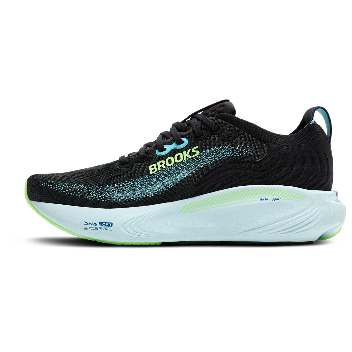 Brooks Adrenaline GTS 25 - Men's - Black/Ipanema/Mint
