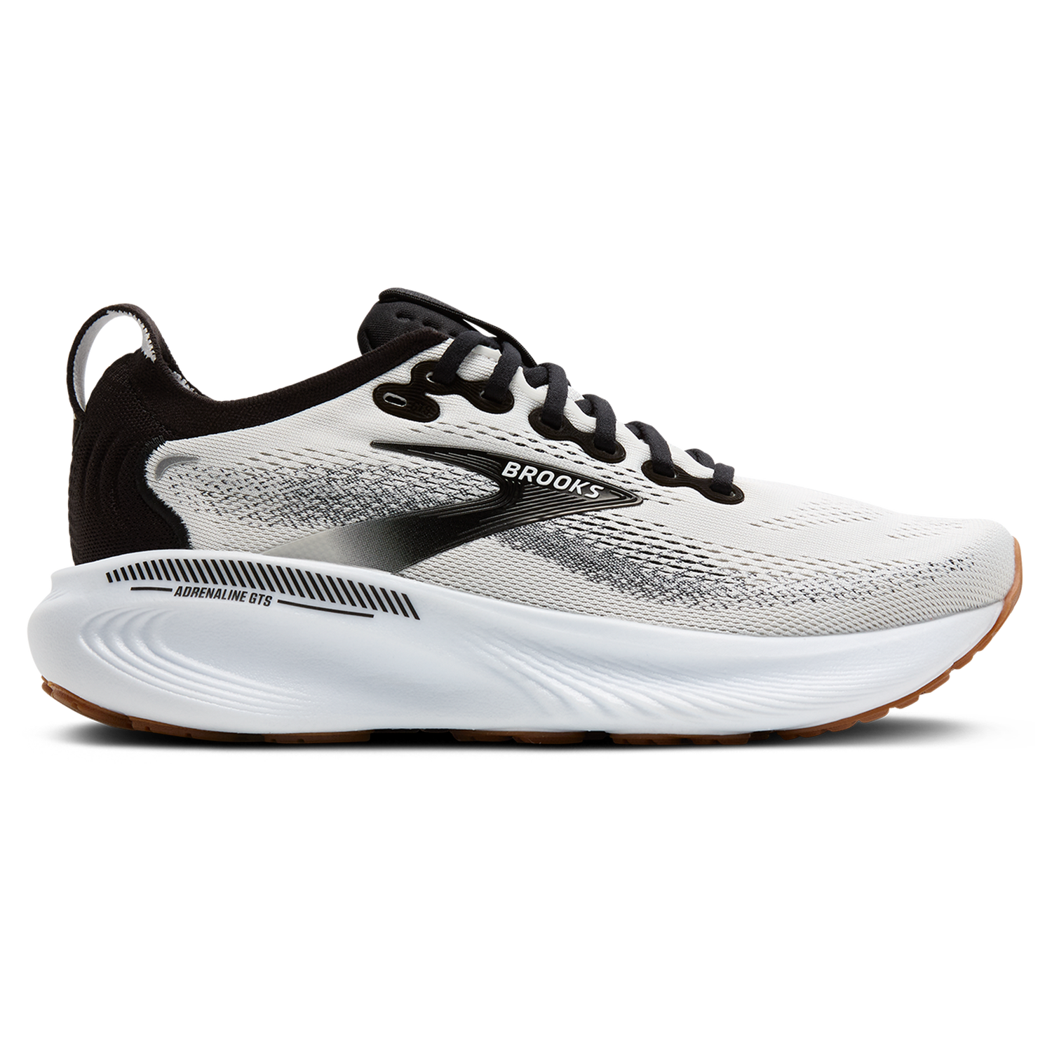 Brooks Adrenaline GTS 25 - Men's - White/Black/White
