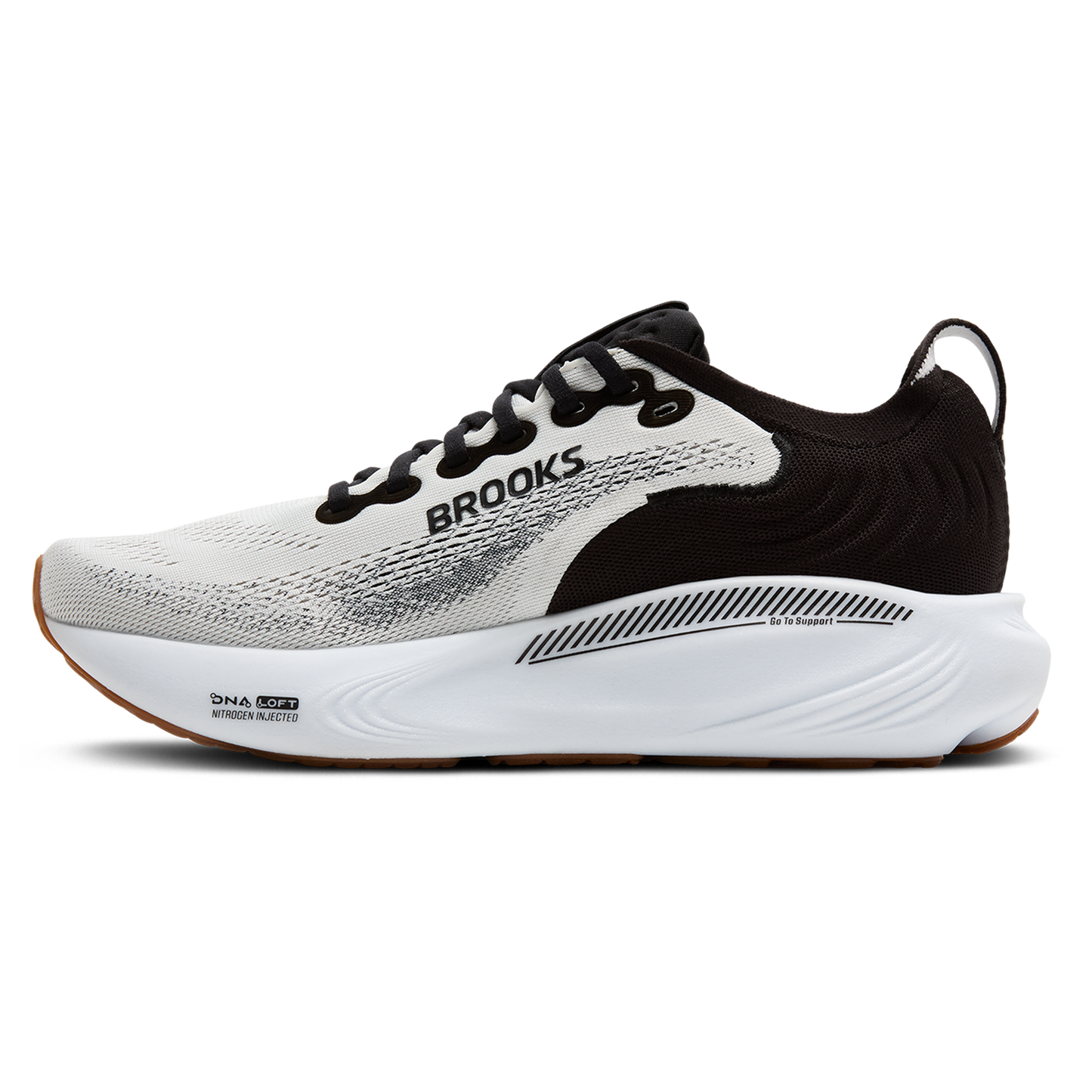 Brooks Adrenaline GTS 25 - Men's - White/Black/White