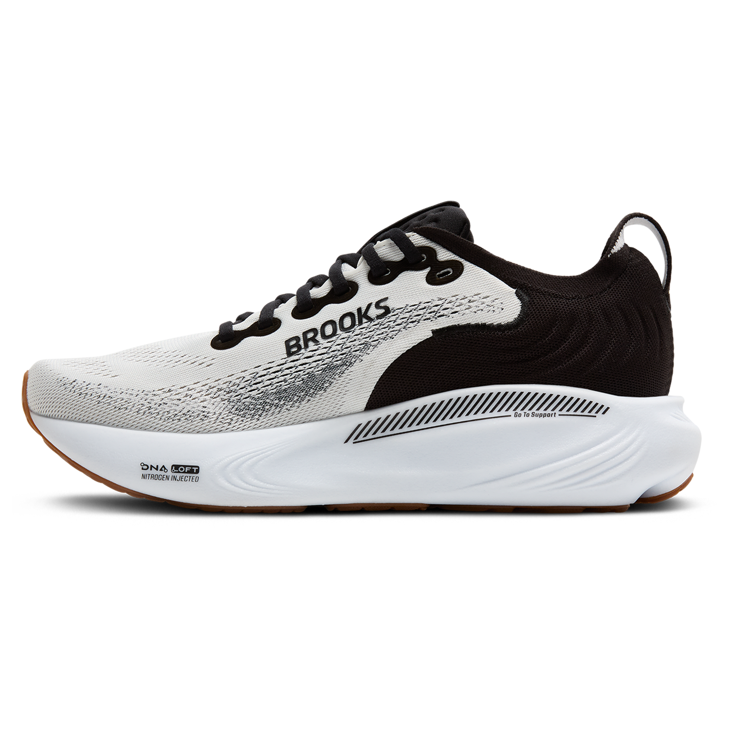 Brooks Adrenaline GTS 25 - Men's - White/Black/White