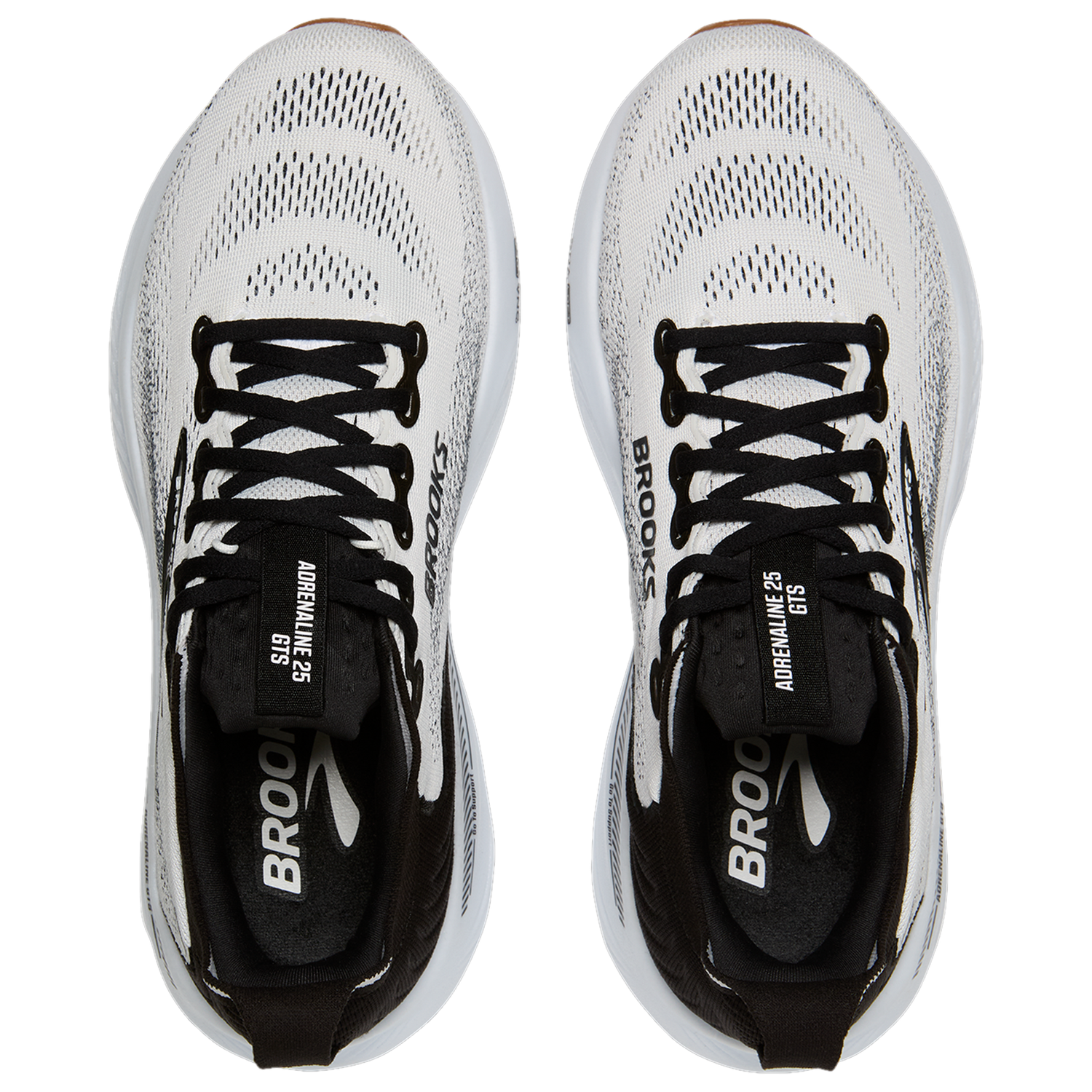 Brooks Adrenaline GTS 25 - Men's - White/Black/White