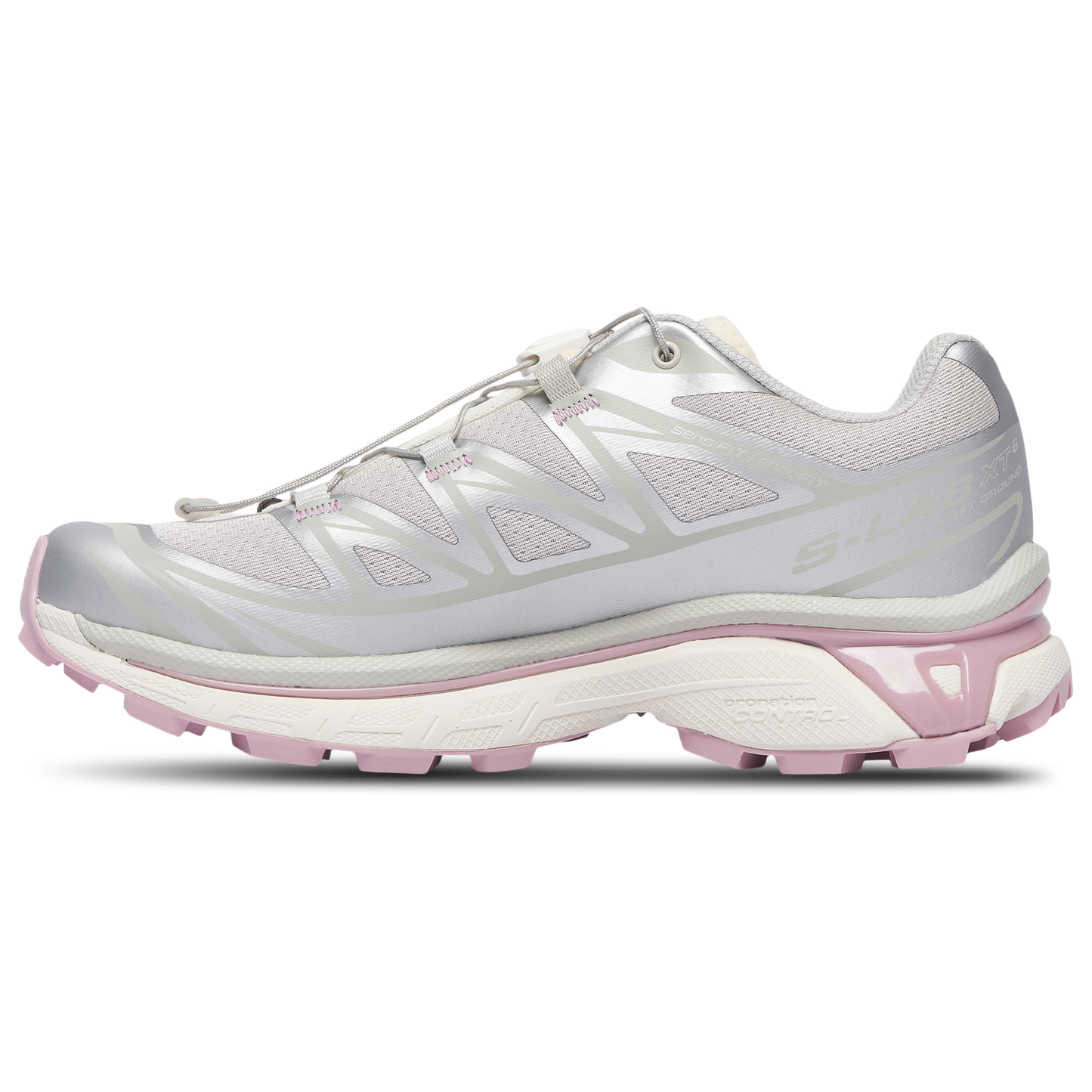 Salomon XT-6 - Women's - Lunar Rock/Dawn Pink/Vanilla Ice