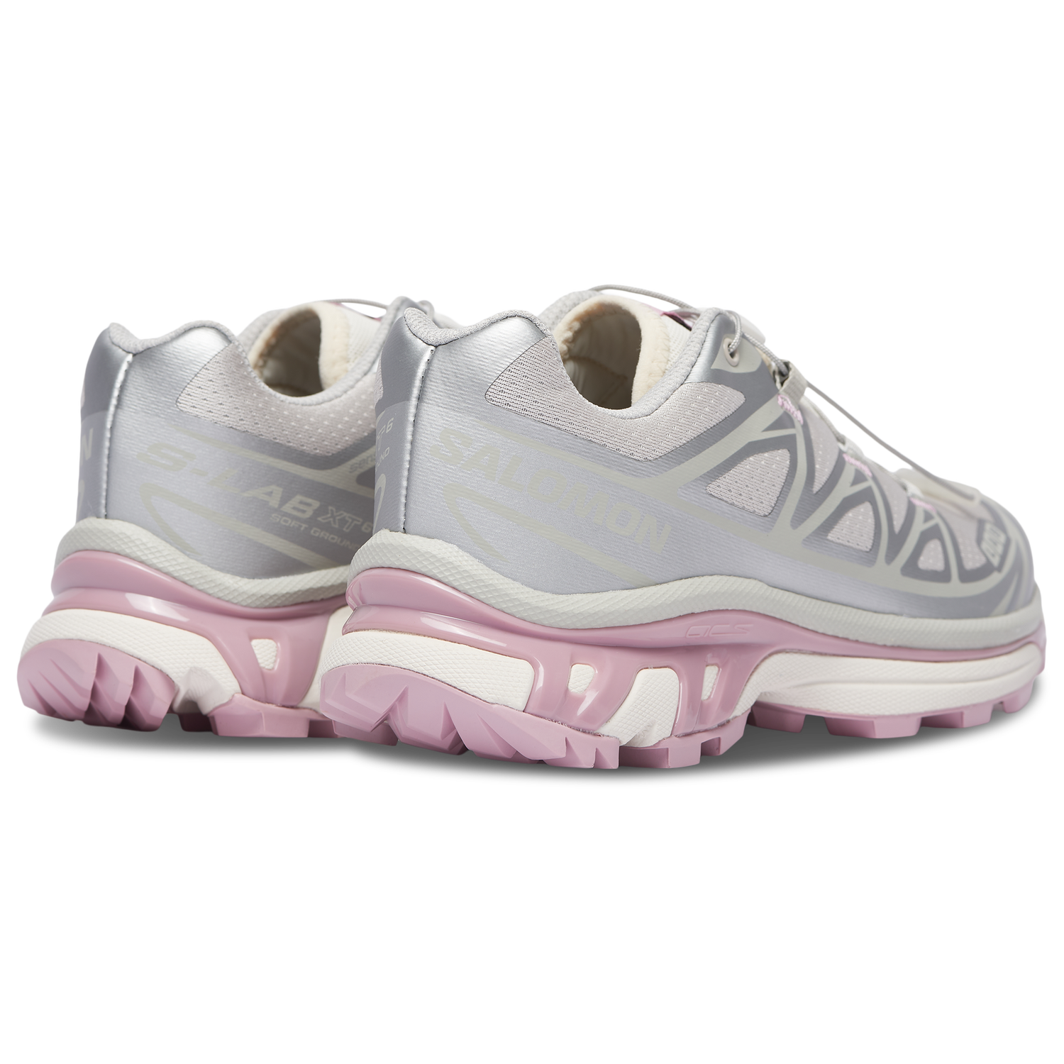 Salomon XT-6 - Women's - Lunar Rock/Dawn Pink/Vanilla Ice