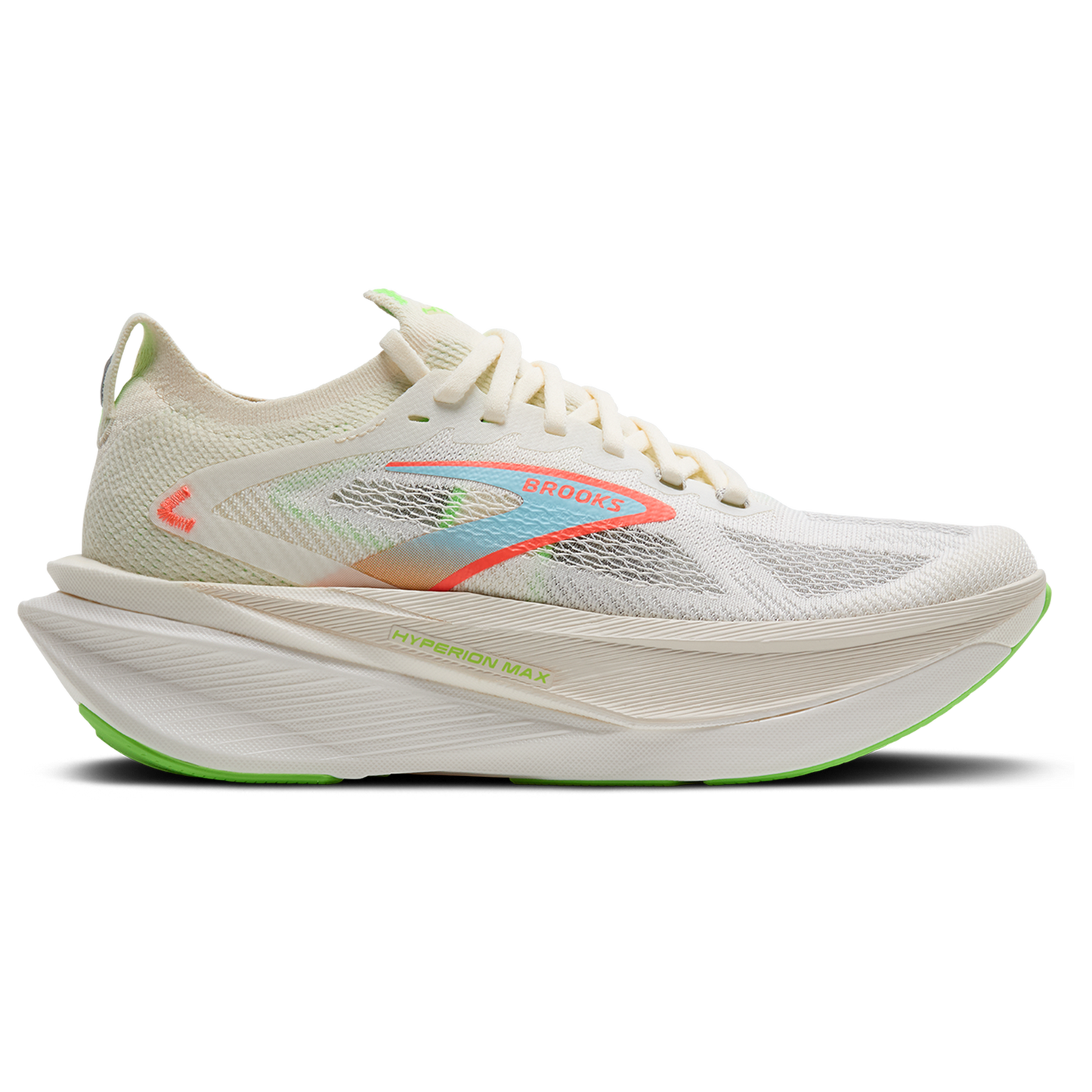 Brooks Hyperion Max 3 - Women's - Coconut/Green Gecko/Pink Clay