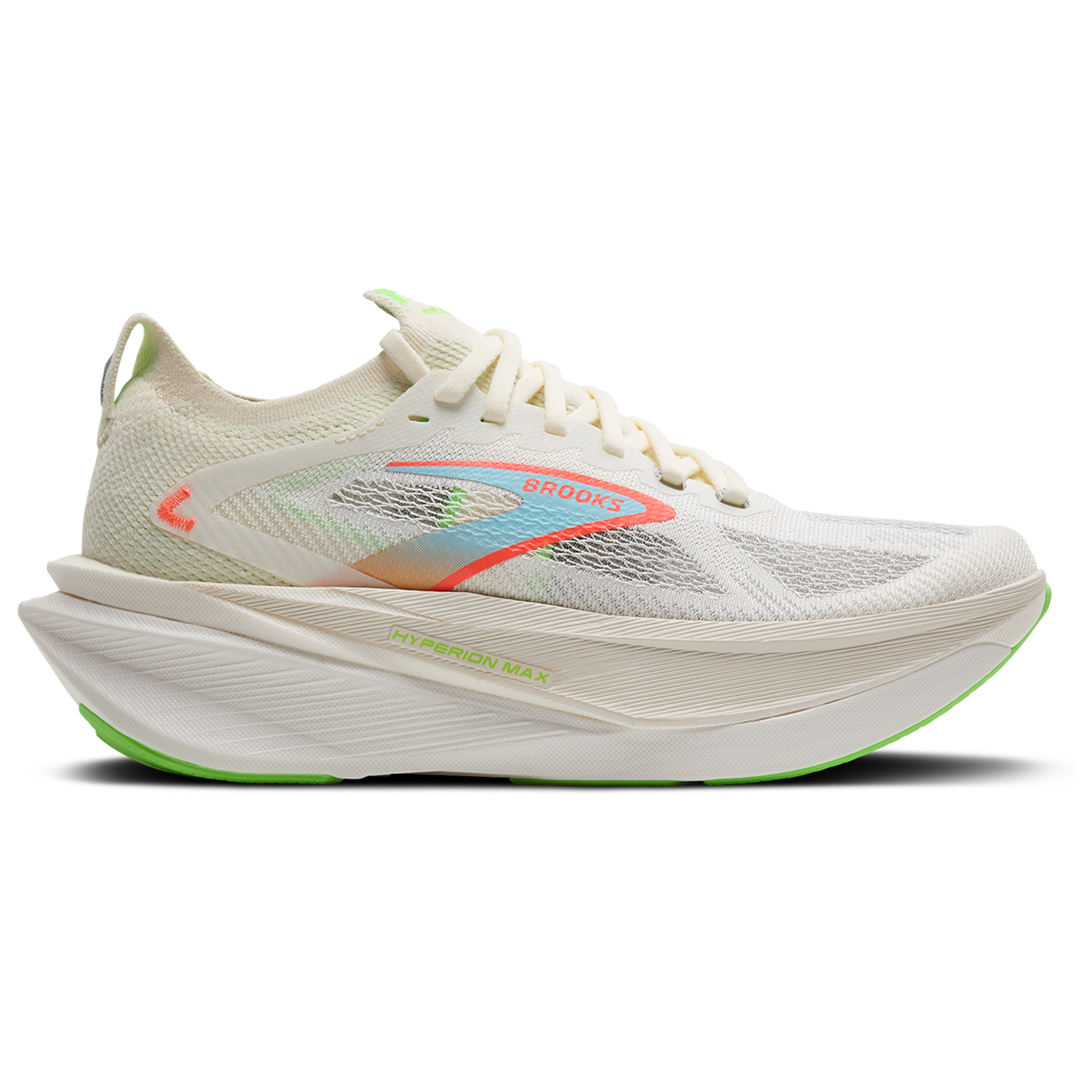 Brooks Hyperion Max 3 - Women's - Coconut/Green Gecko/Pink Clay