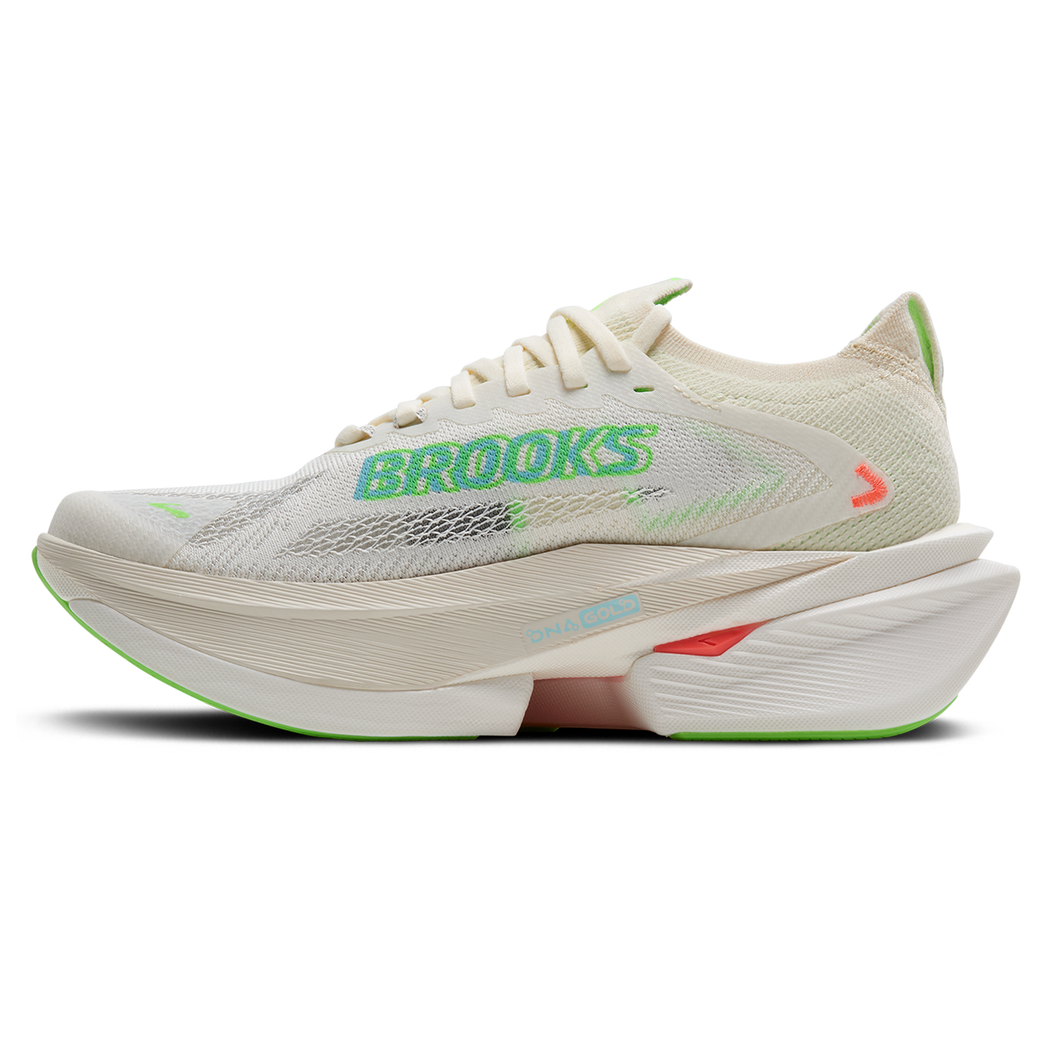 Brooks Hyperion Max 3 - Women's - Coconut/Green Gecko/Pink Clay