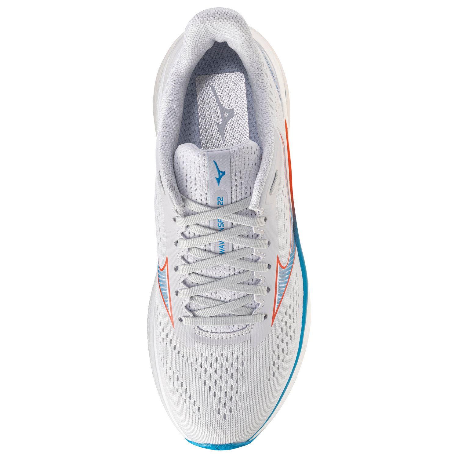 Mizuno Wave Inspire 22 - Men's - Grey/Blue