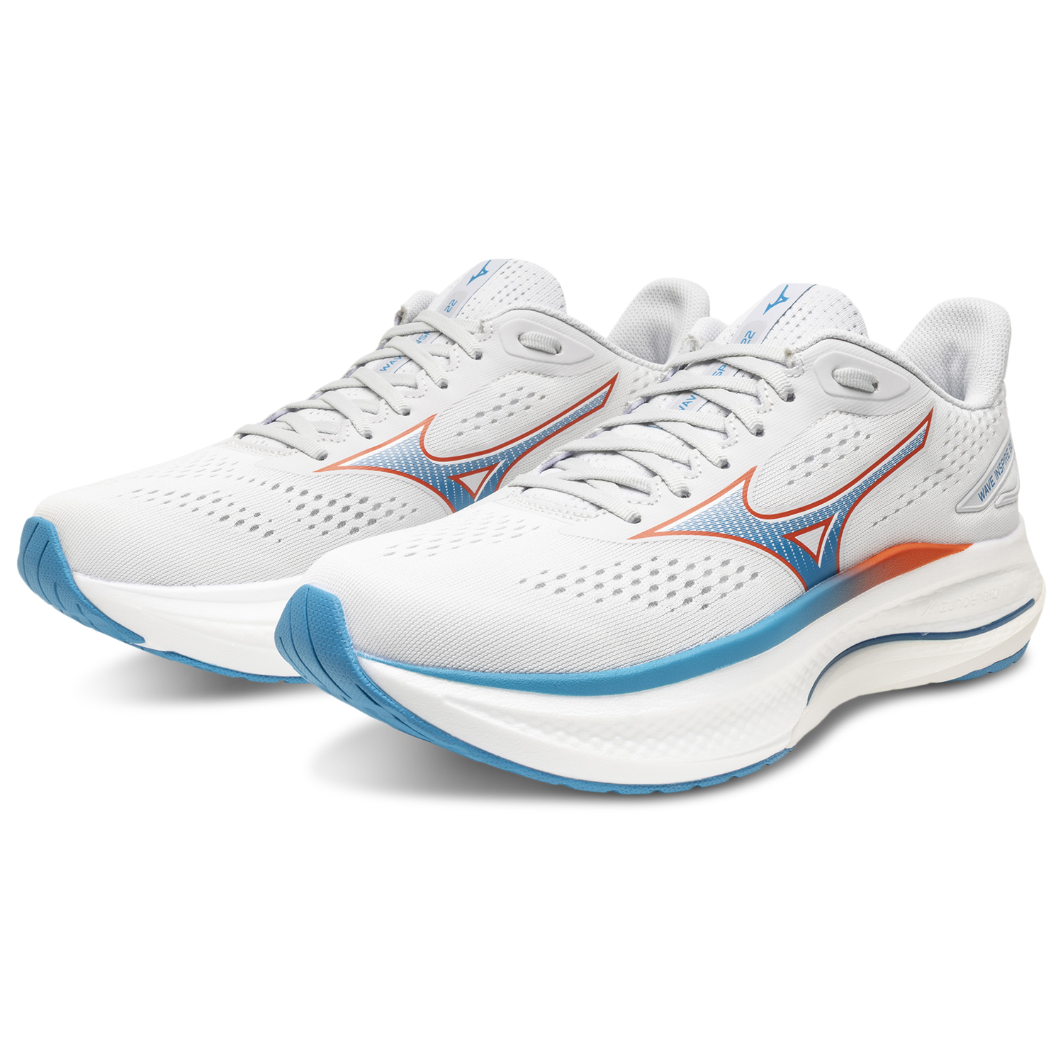 Mizuno Wave Inspire 22 - Men's - Grey/Blue