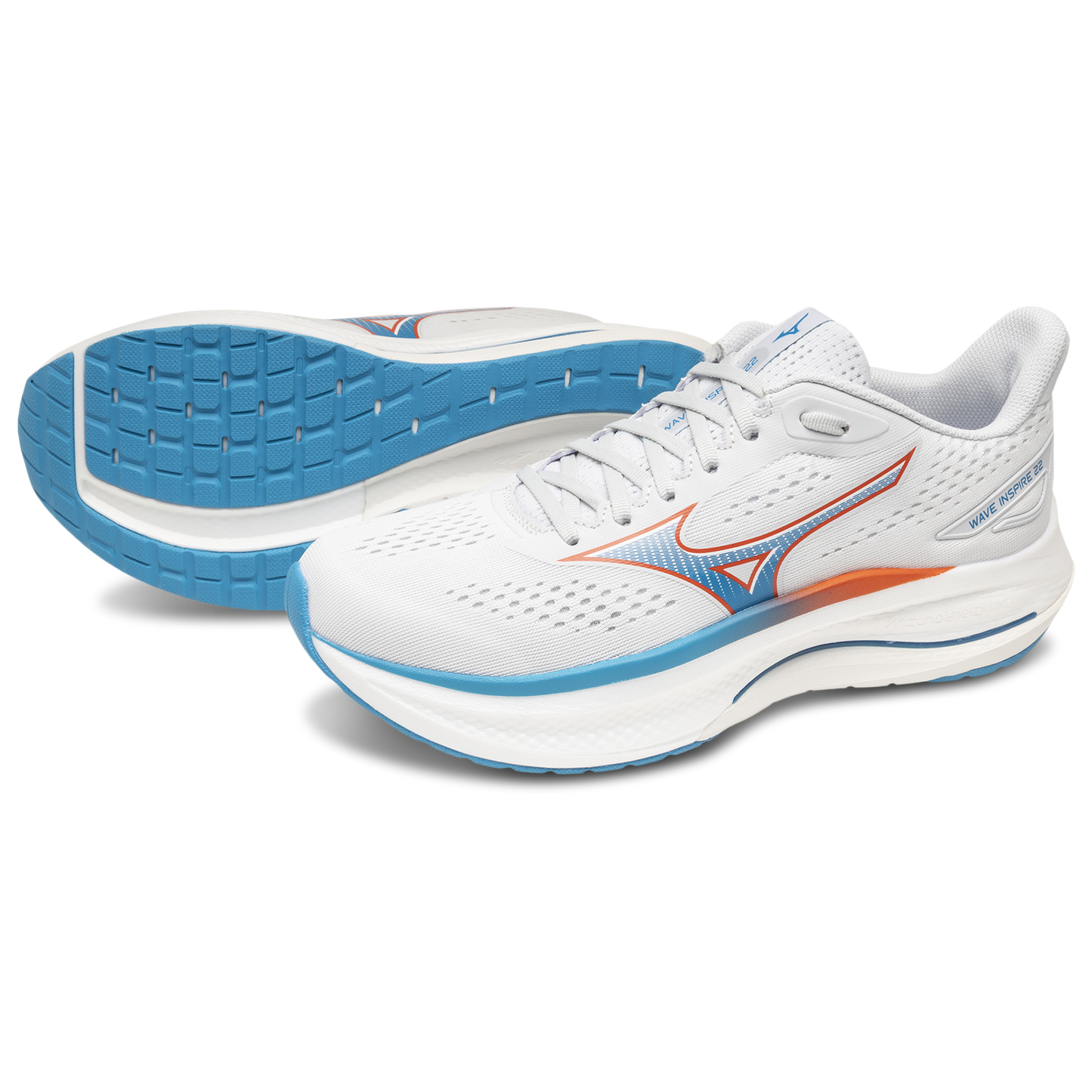 Mizuno Wave Inspire 22 - Men's - Grey/Blue