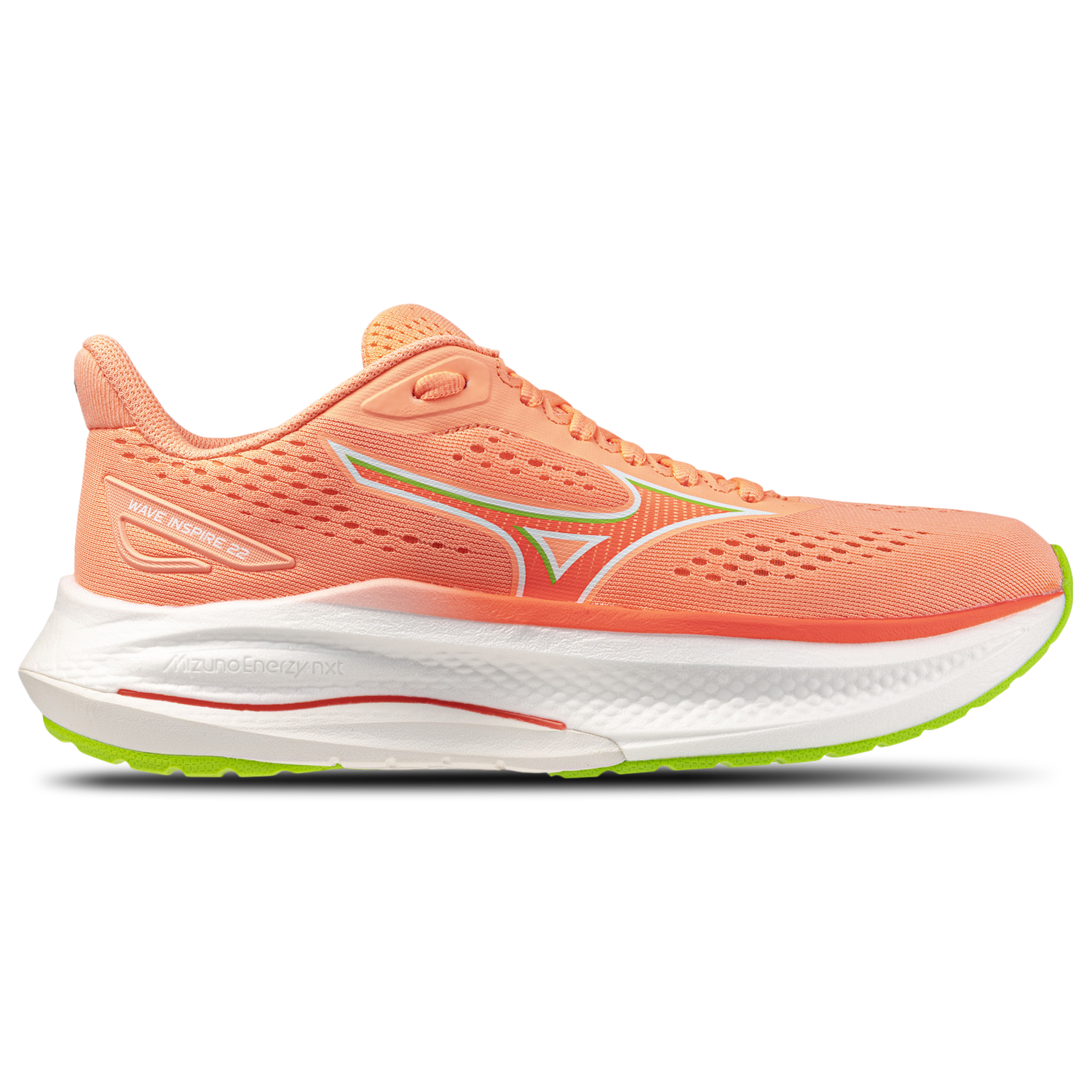 Mizuno Wave Inspire 22 - Women's - Pink/Green