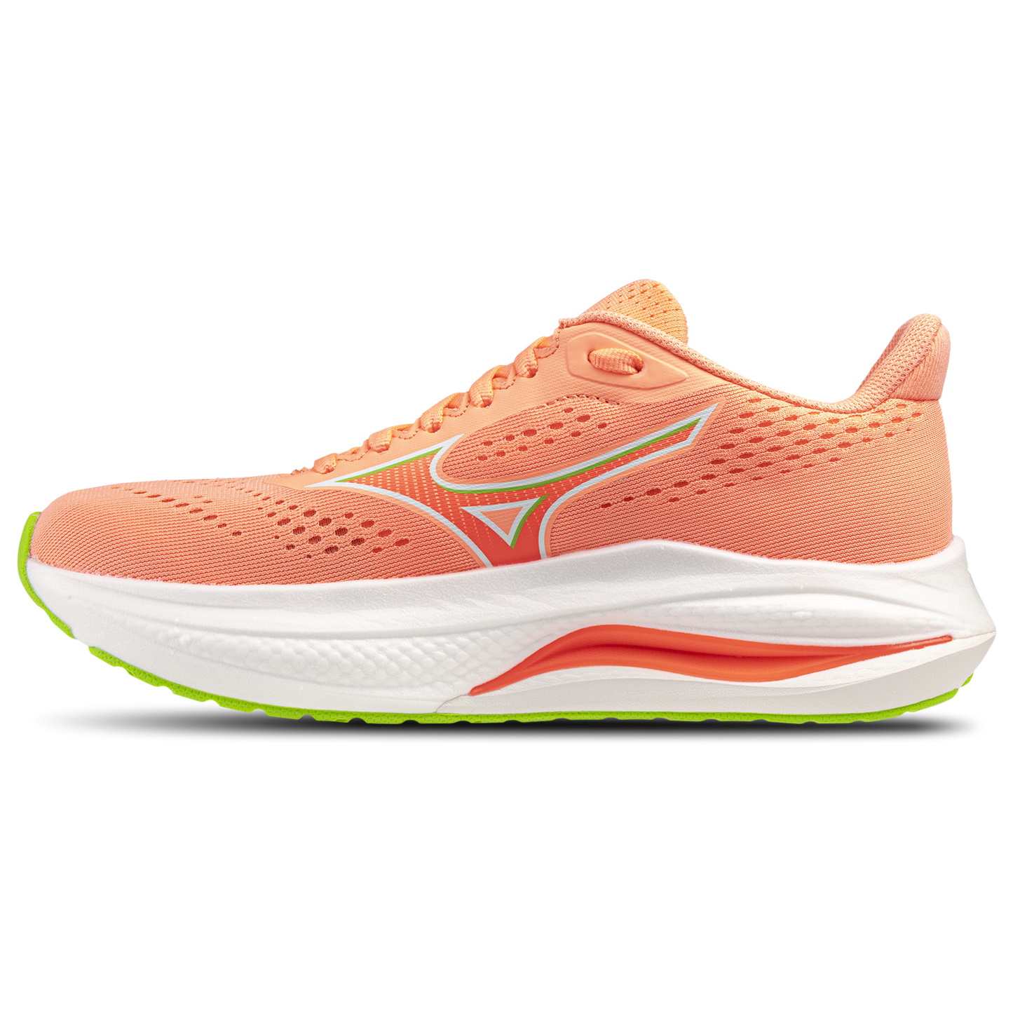 Mizuno Wave Inspire 22 - Women's - Pink/Green
