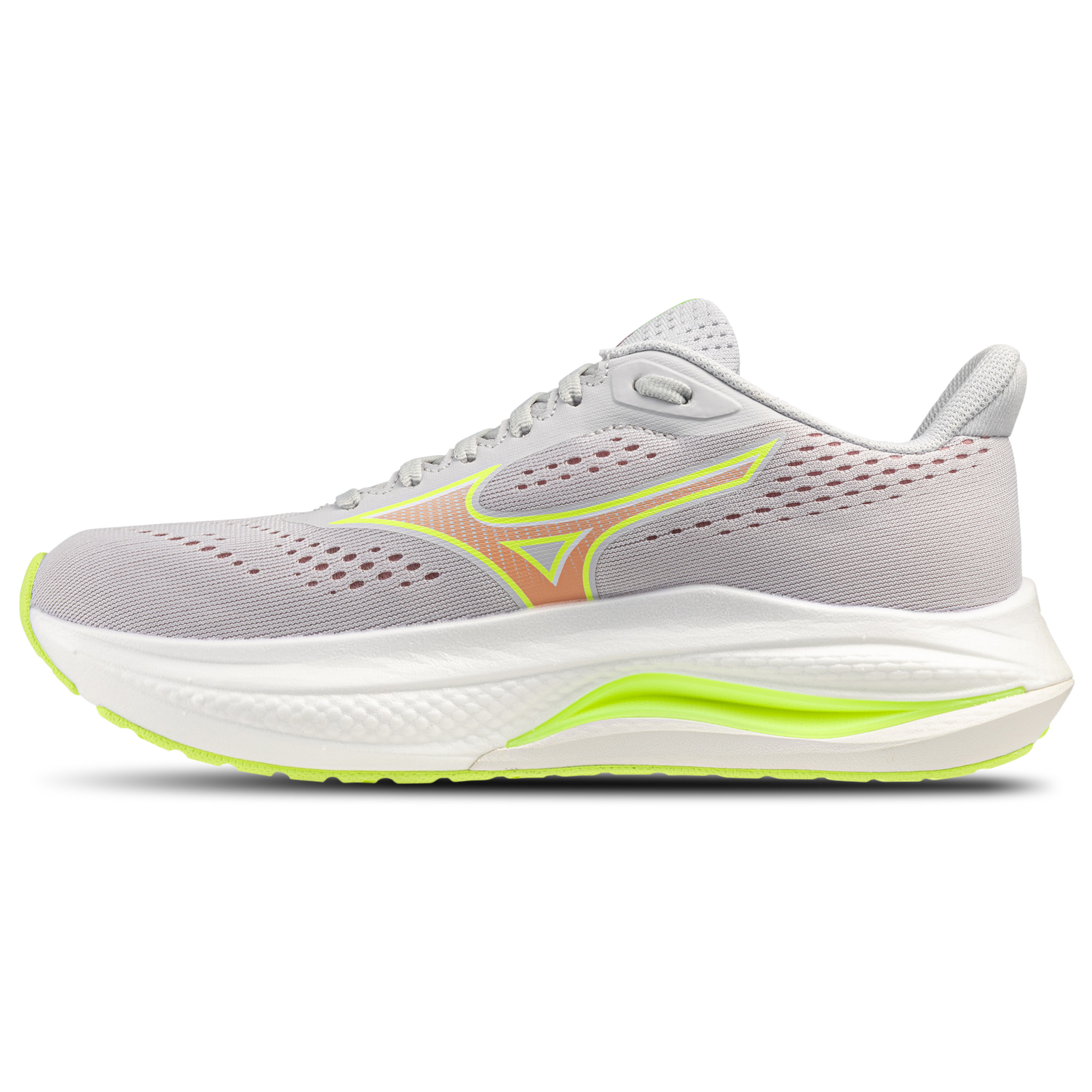 Mizuno Wave Inspire 22 - Women's - Grey/Orange