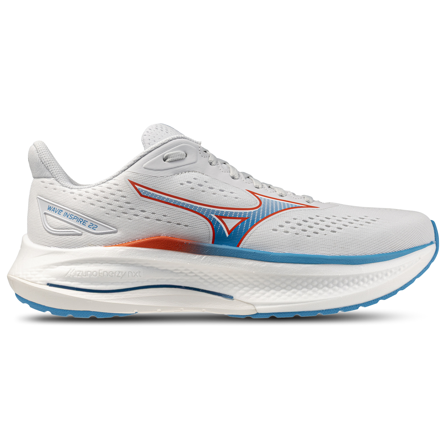 Mizuno Wave Inspire 22 Wide - Men's - Grey/Blue