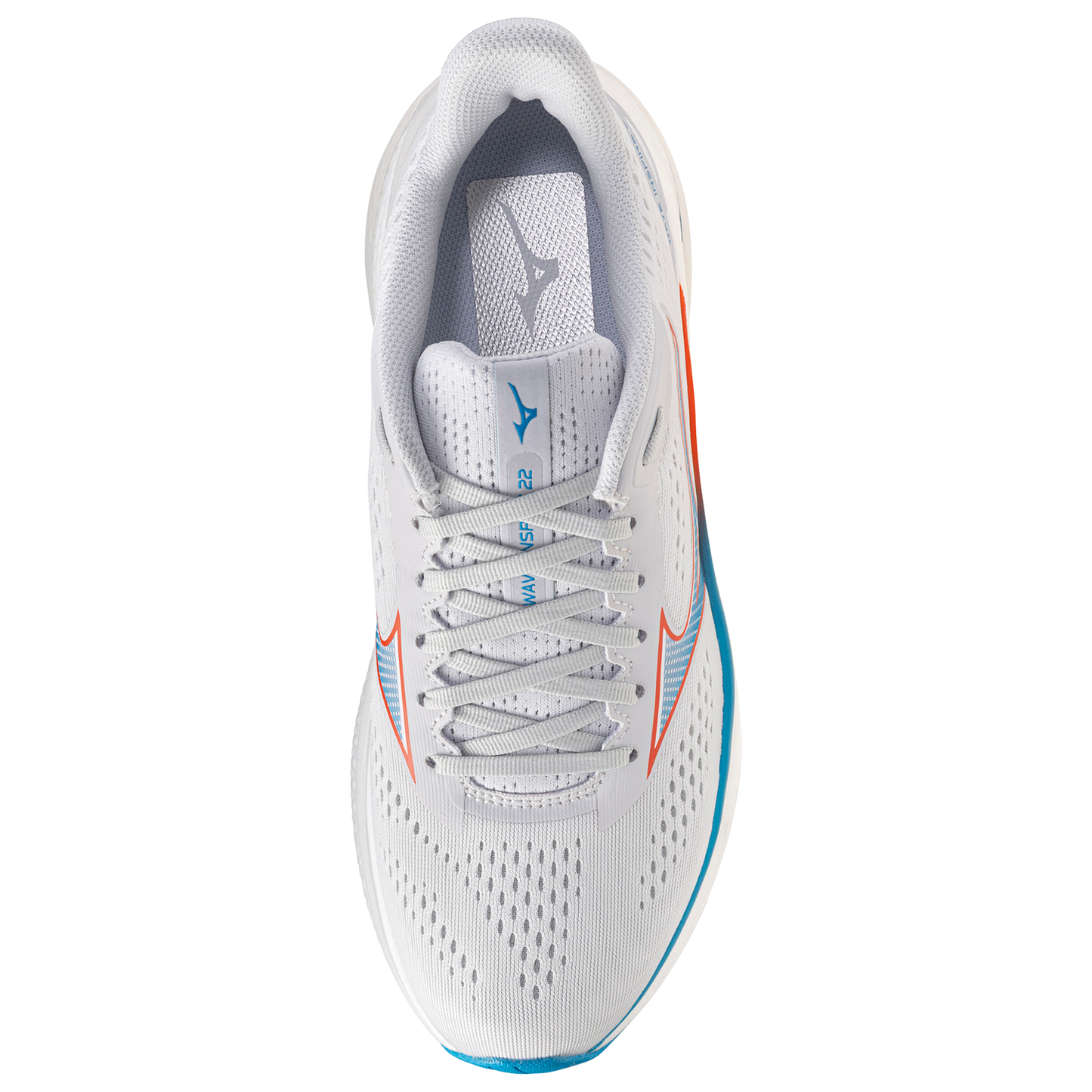Mizuno Wave Inspire 22 Wide - Men's - Grey/Blue