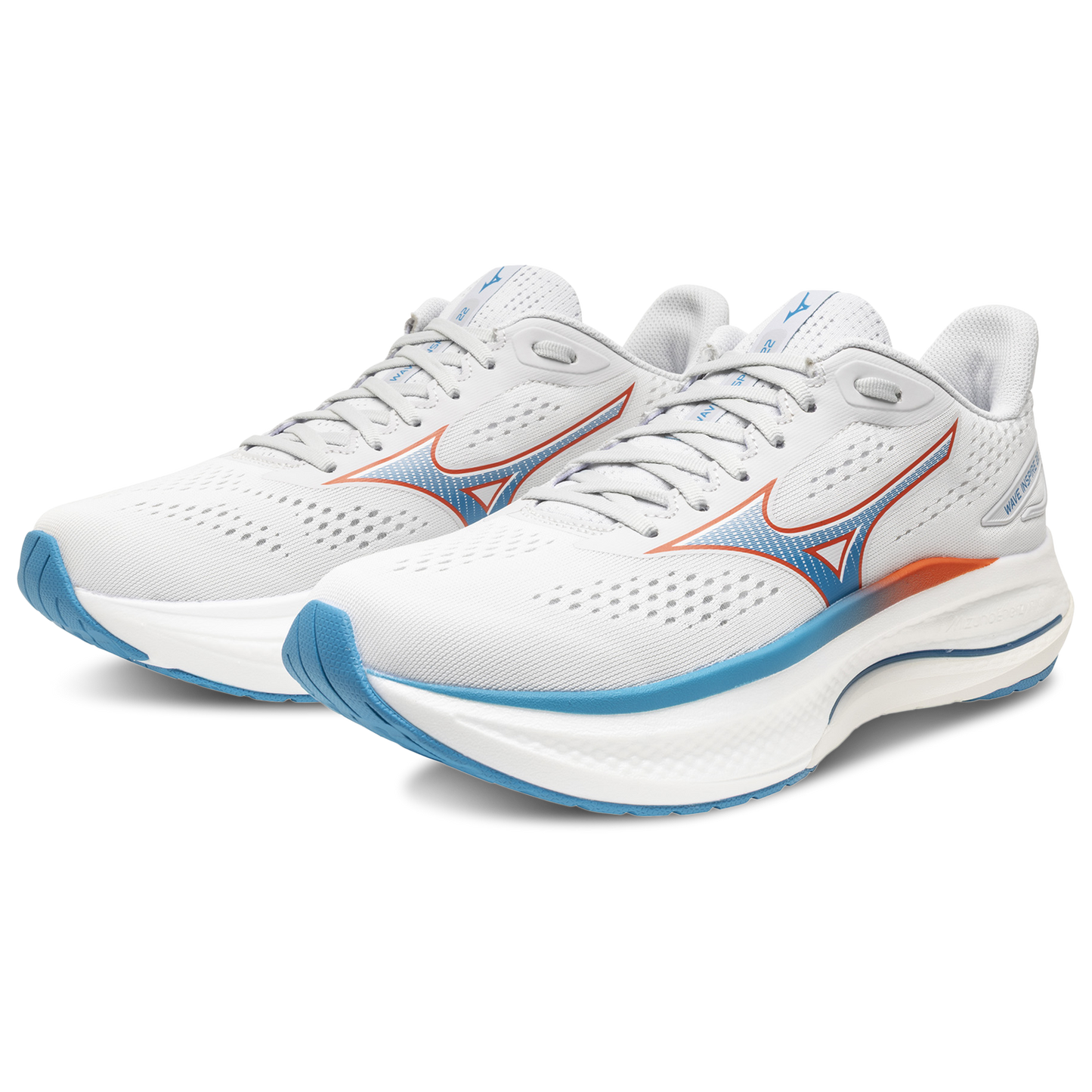 Mizuno Wave Inspire 22 Wide - Men's - Grey/Blue