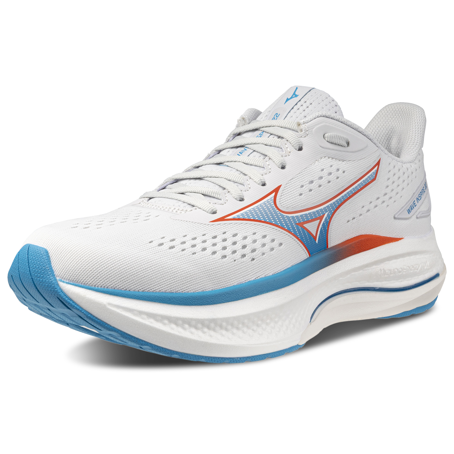 Mizuno Wave Inspire 22 Wide - Men's - Grey/Blue