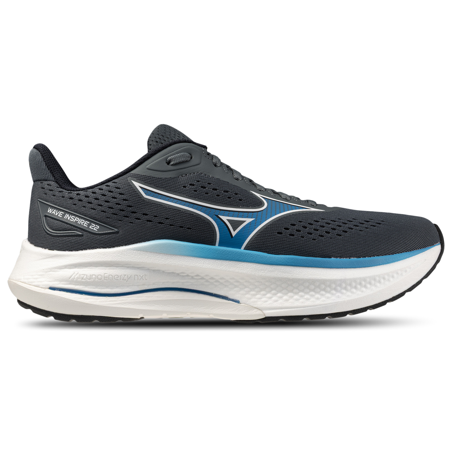 Mizuno Wave Inspire 22 Wide - Men's - Blue/Grey