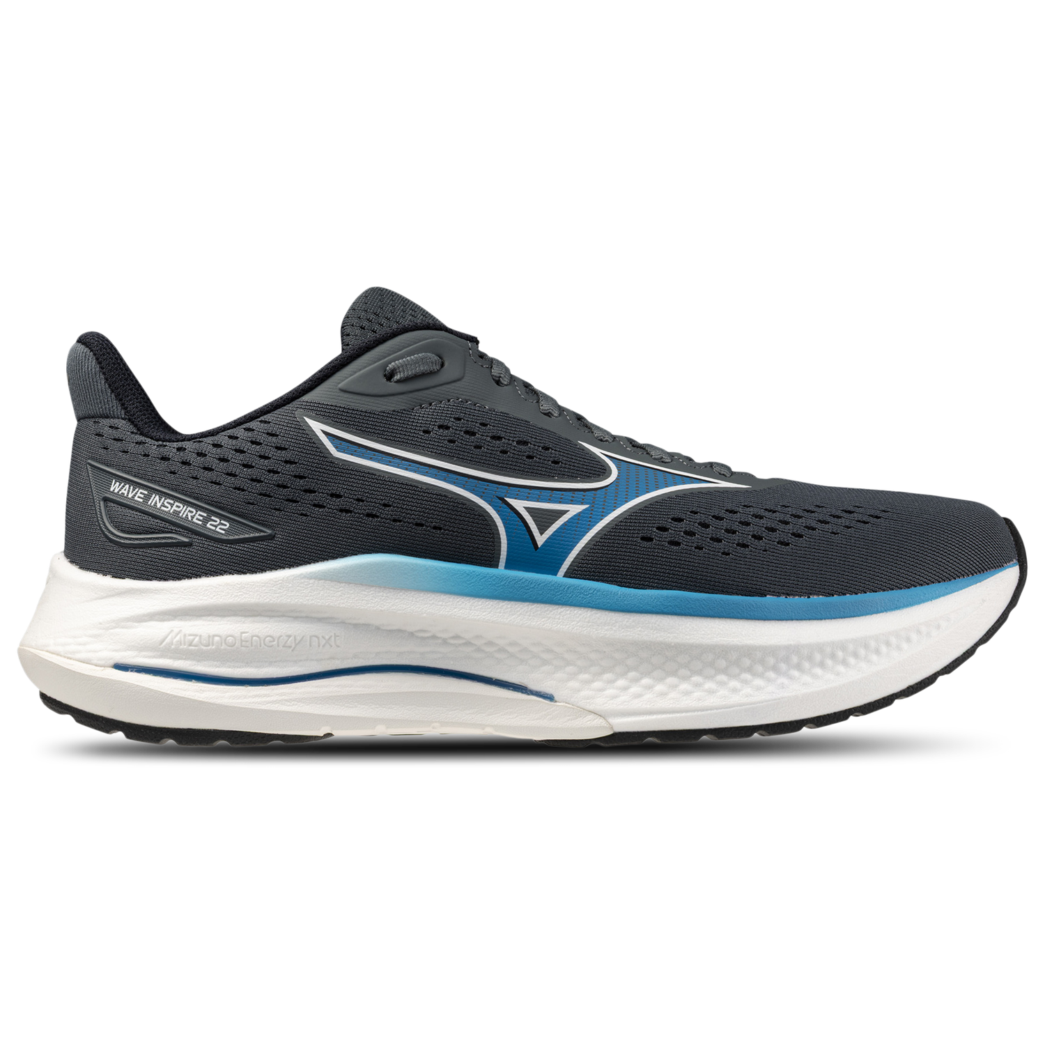 Mizuno Wave Inspire 22 Wide - Men's - Blue/Grey