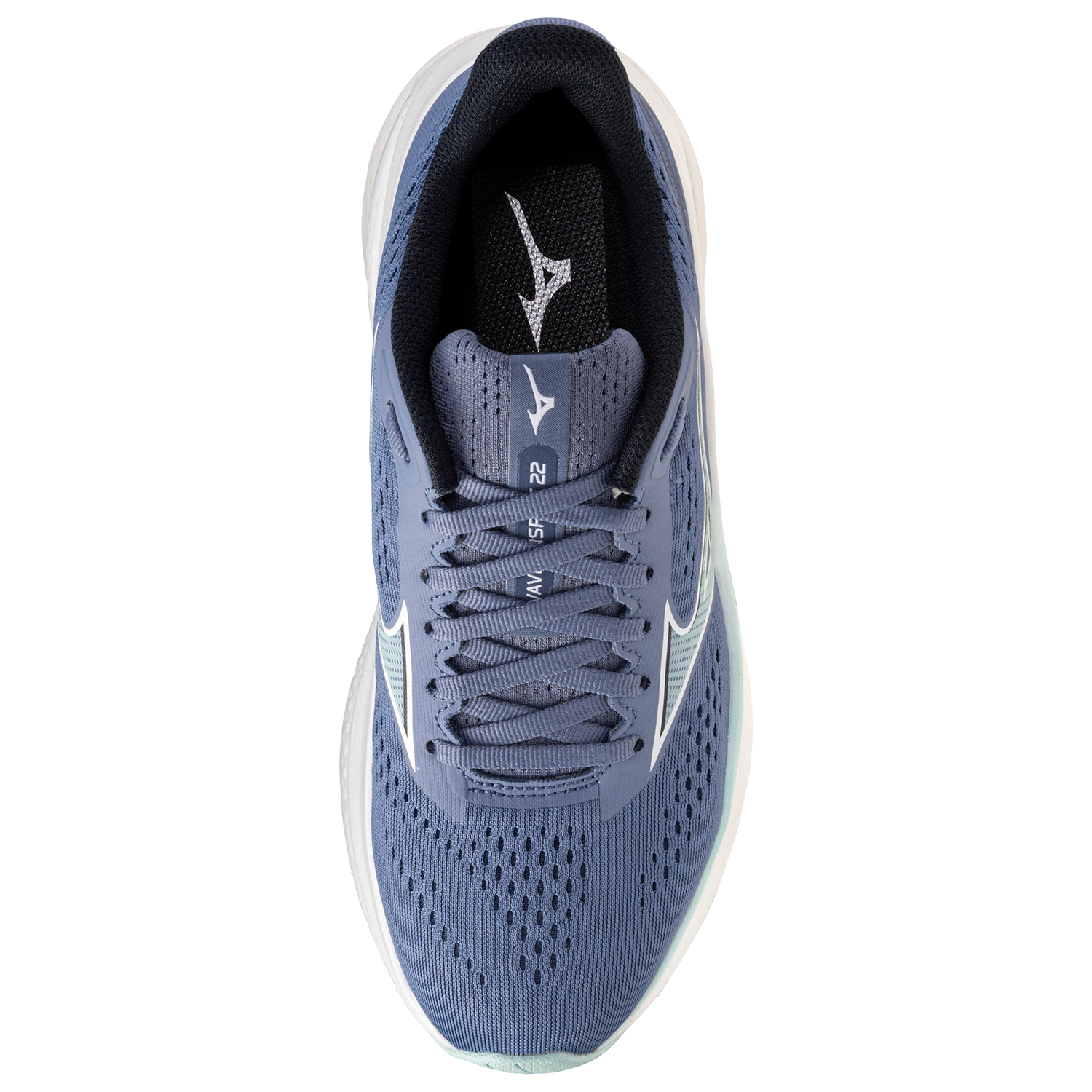 Mizuno Wave Inspire 22 Wide - Women's - Purple/Blue