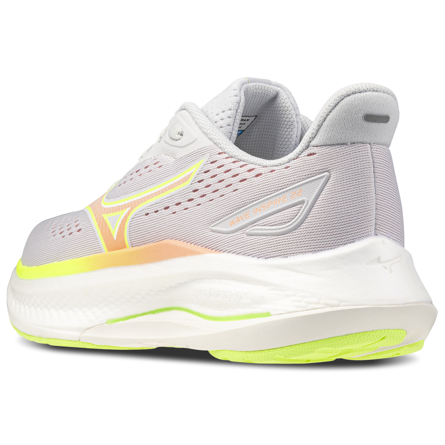 Mizuno Wave Inspire 22 Wide - Women's - Grey/Orange