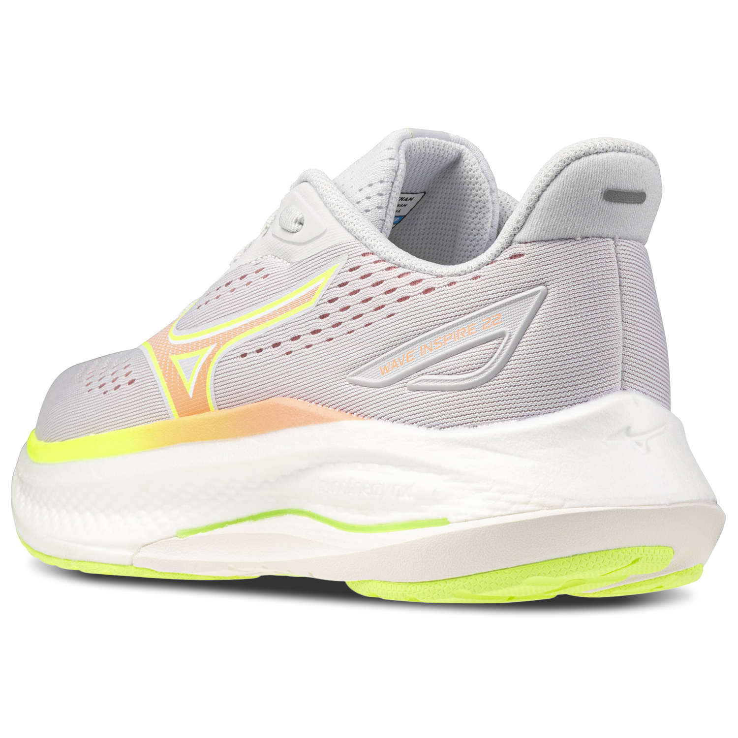 Mizuno Wave Inspire 22 Wide - Women's - Grey/Orange