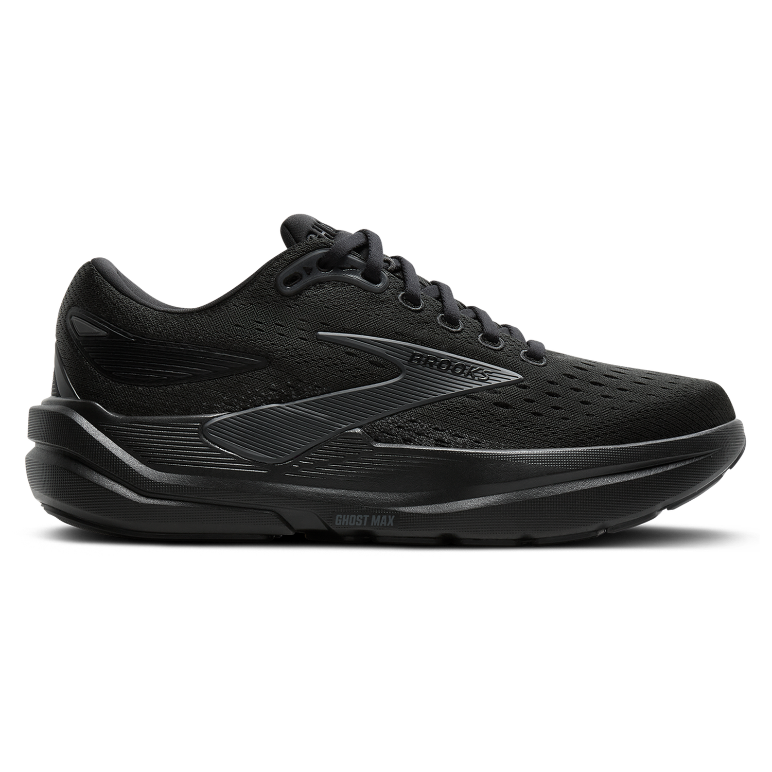 Brooks Ghost Max 3 - Women's - Black/Black/Ebony
