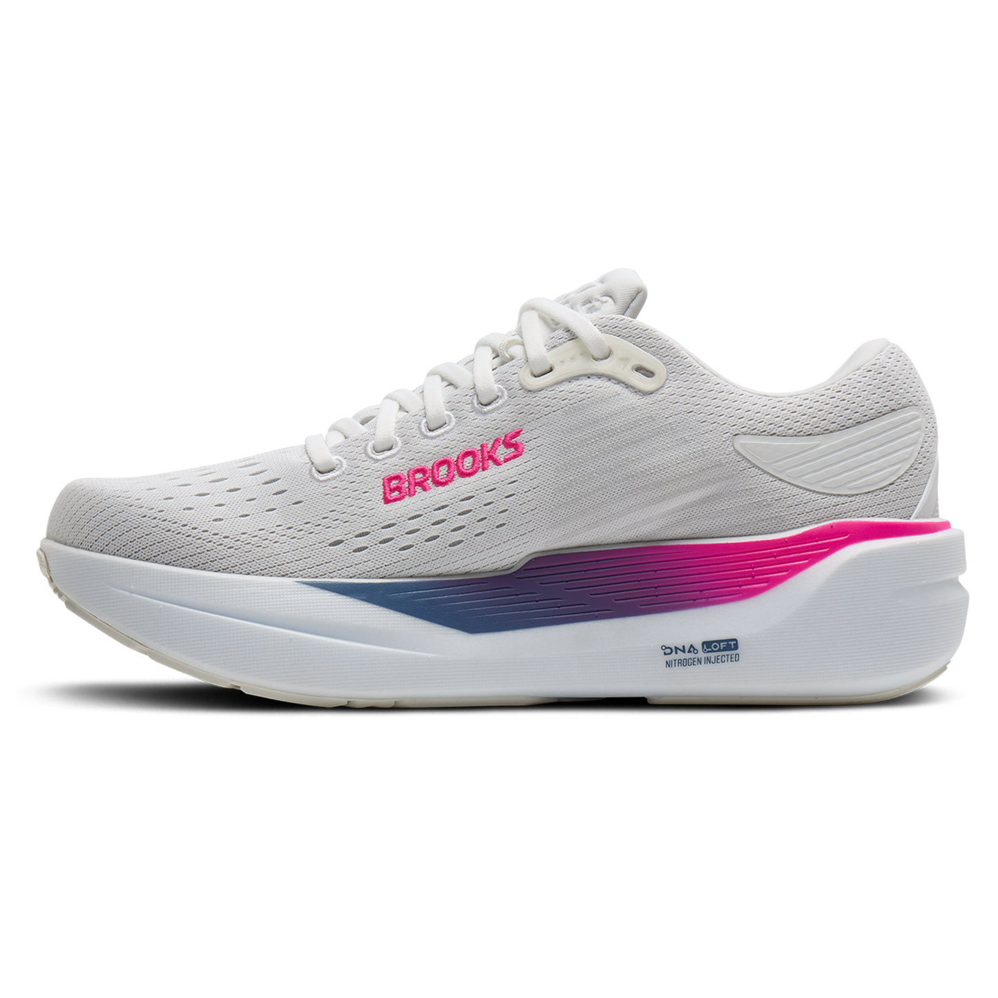 Brooks Ghost Max 3 - Women's - White/Moonlight/Pink