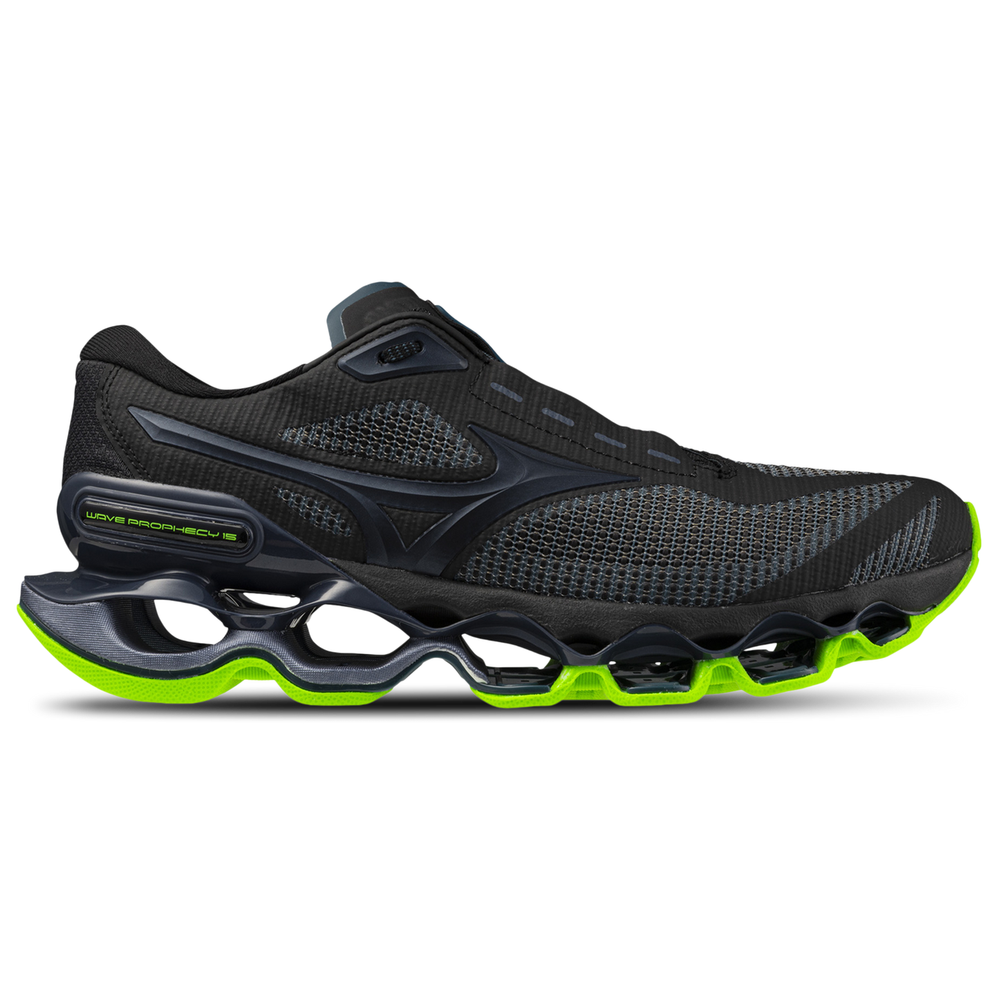 Mizuno Wave Prophecy 15 - Men's - Reflecting Pond/Black Gloss