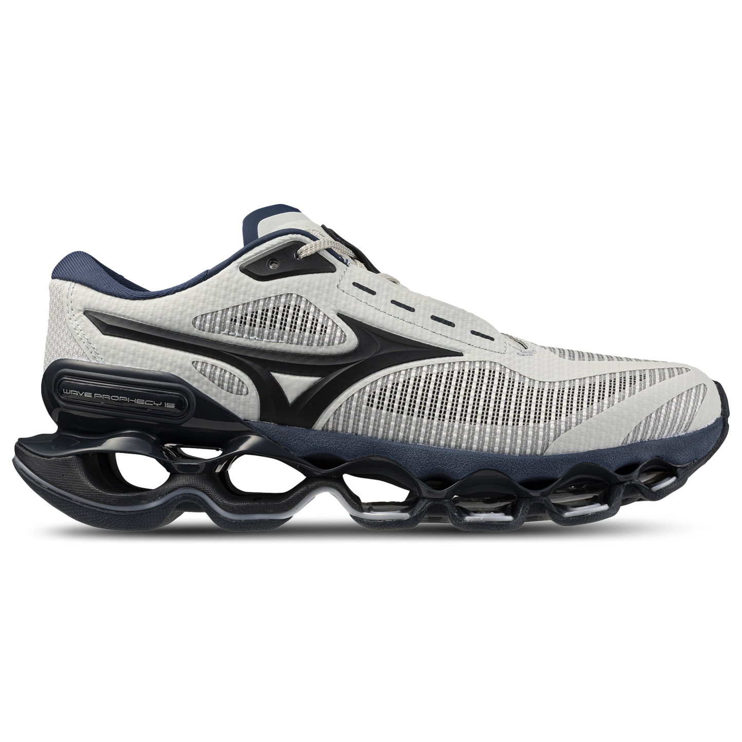 Mizuno Wave Prophecy 15 - Men's - Grey/Grey