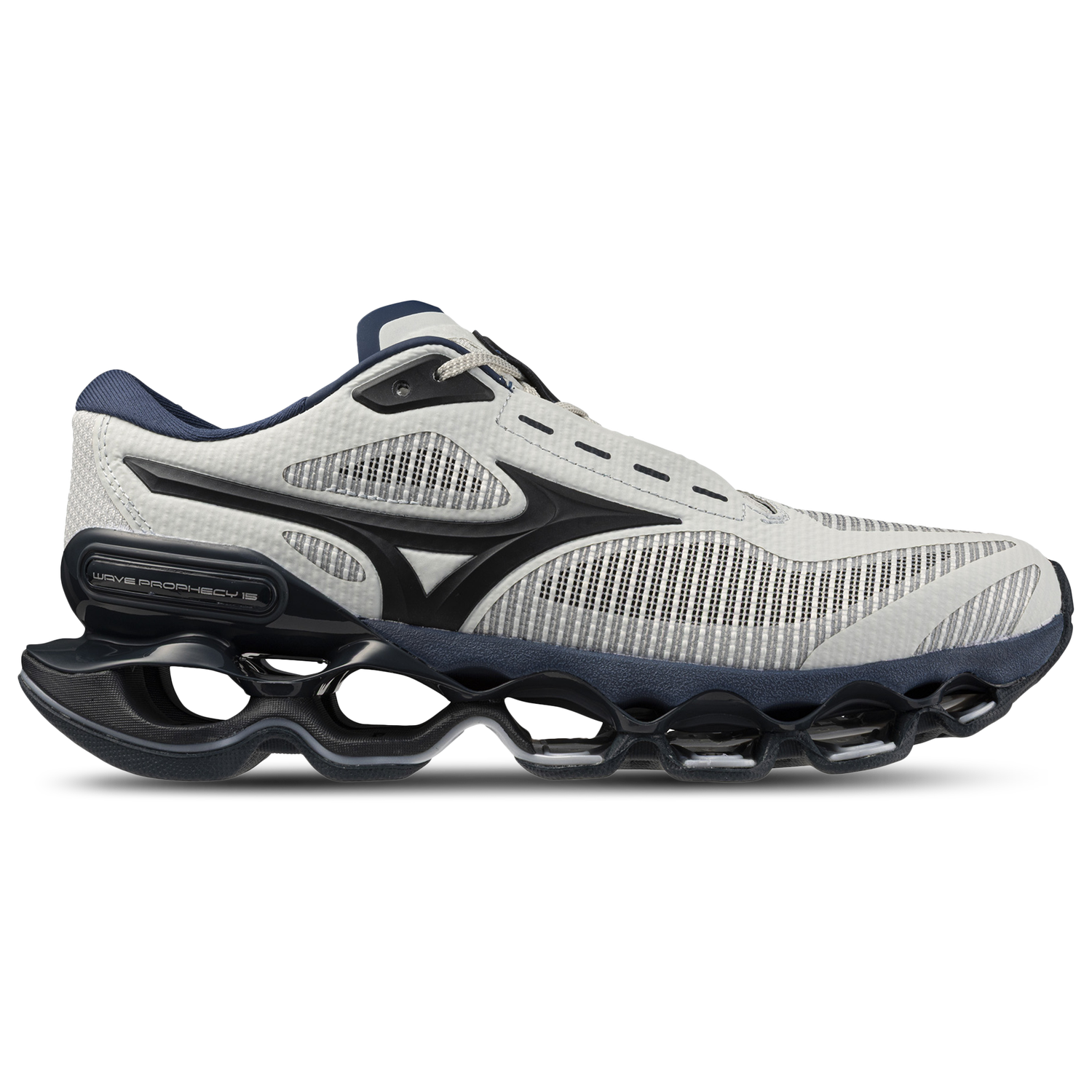 Mizuno Wave Prophecy 15 - Men's - Grey/Grey