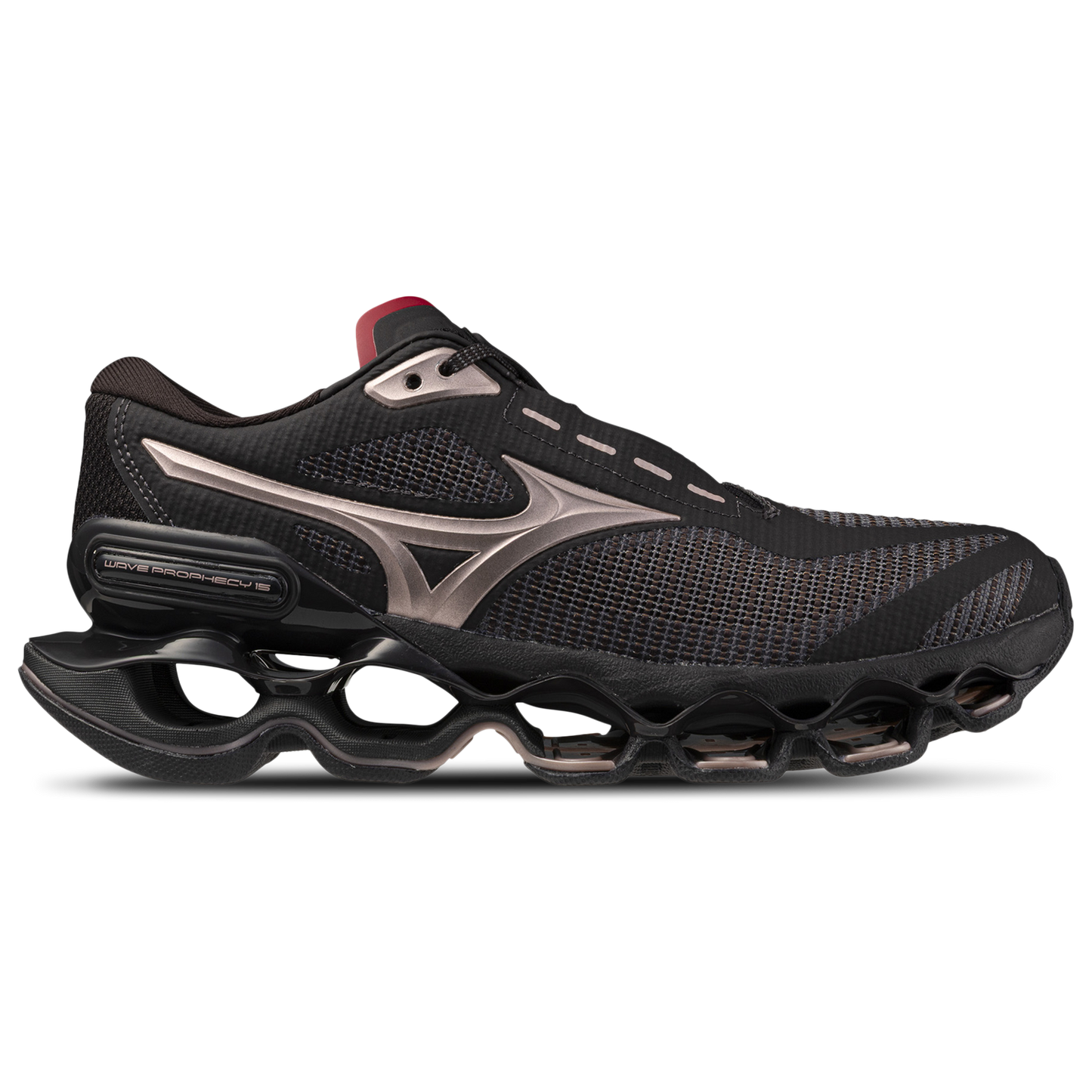Mizuno Wave Prophecy 15 - Women's - Black/Red