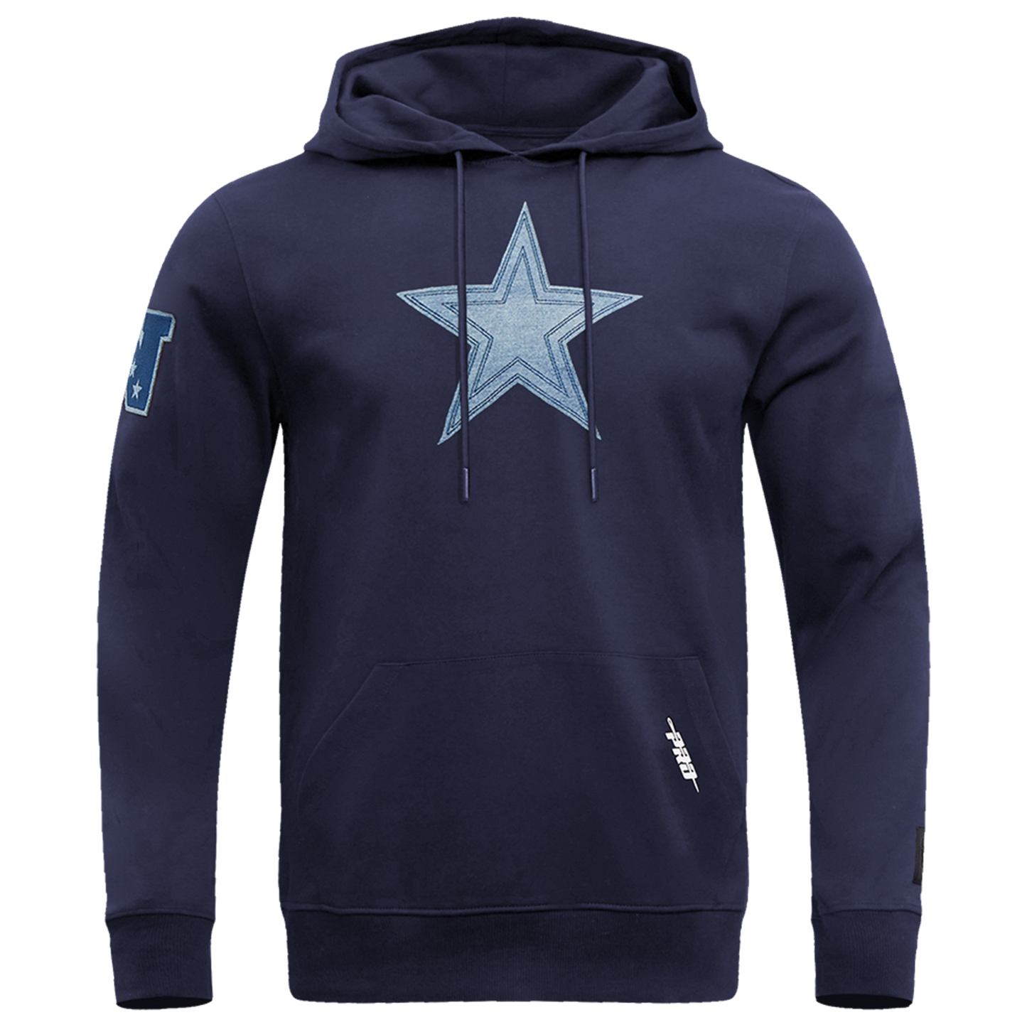 Pro Standard Cowboys Pullover Hoodie - Men's - Midnight Navy (45943MDN)