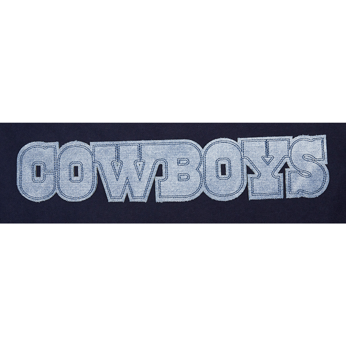 Pro Standard Cowboys Pullover Hoodie - Men's - Midnight Navy (45943MDN)