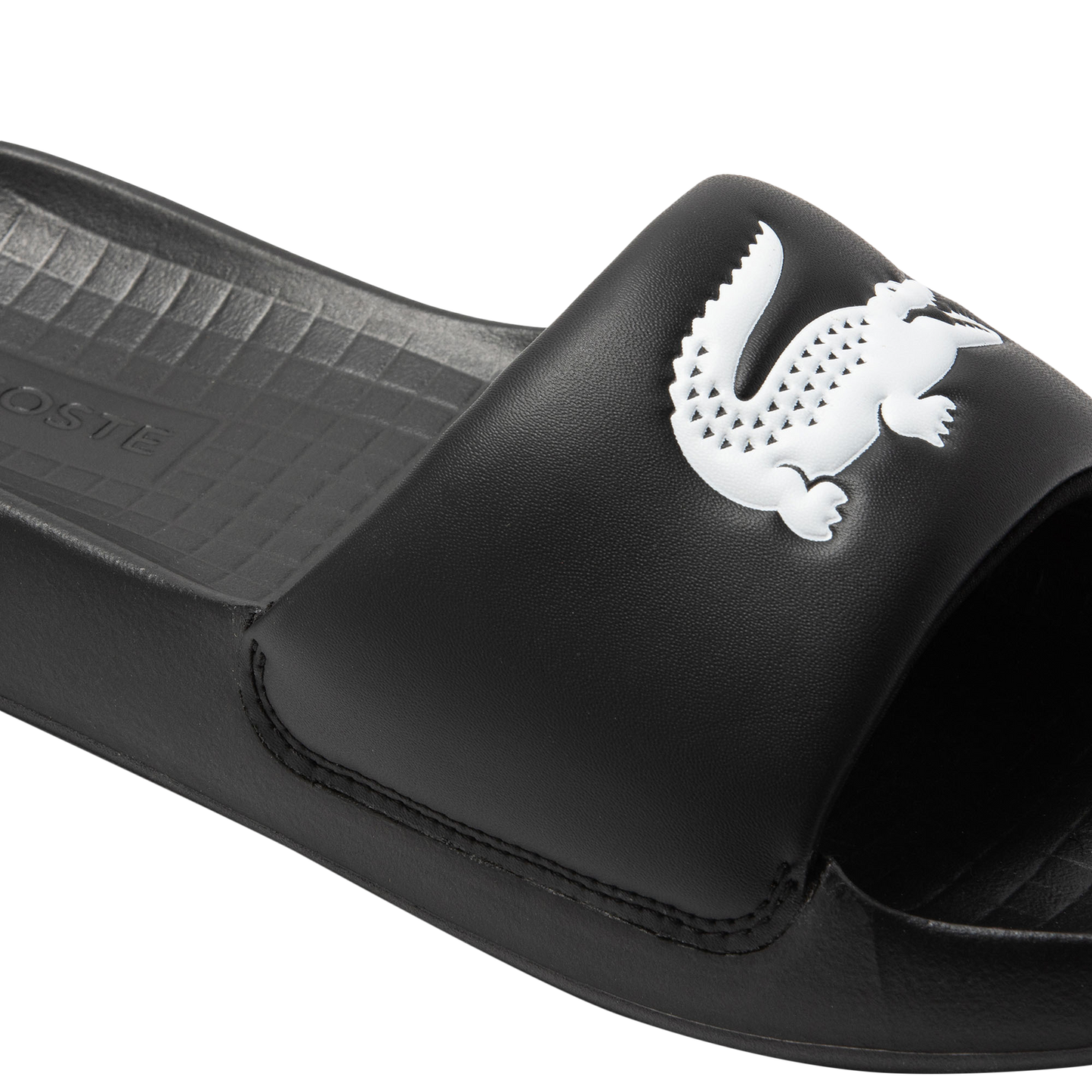 Lacoste Serve Slides 1.0 - Women's - Charcoal/Multi