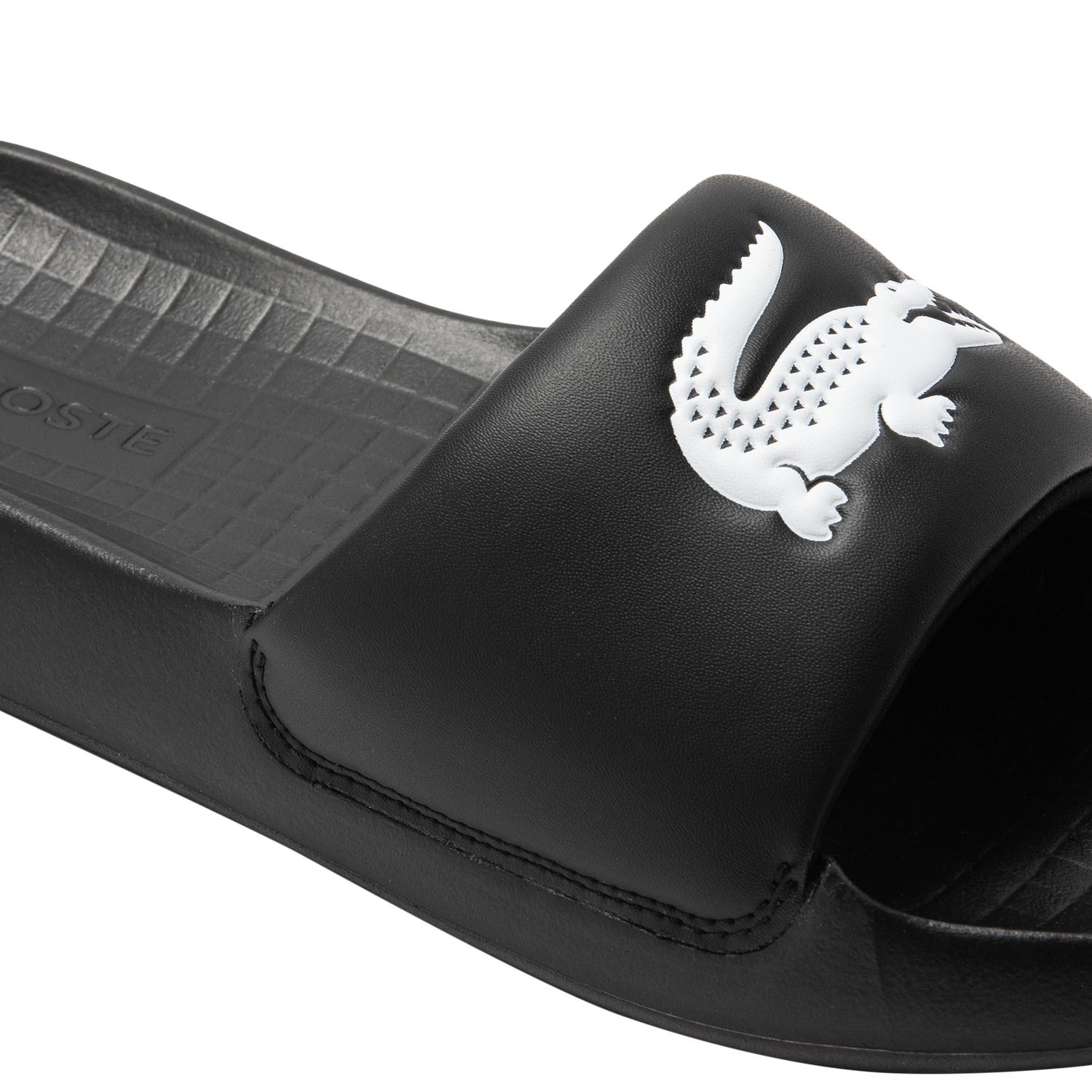 Lacoste Serve Slides 1.0 - Women's - Charcoal/Multi