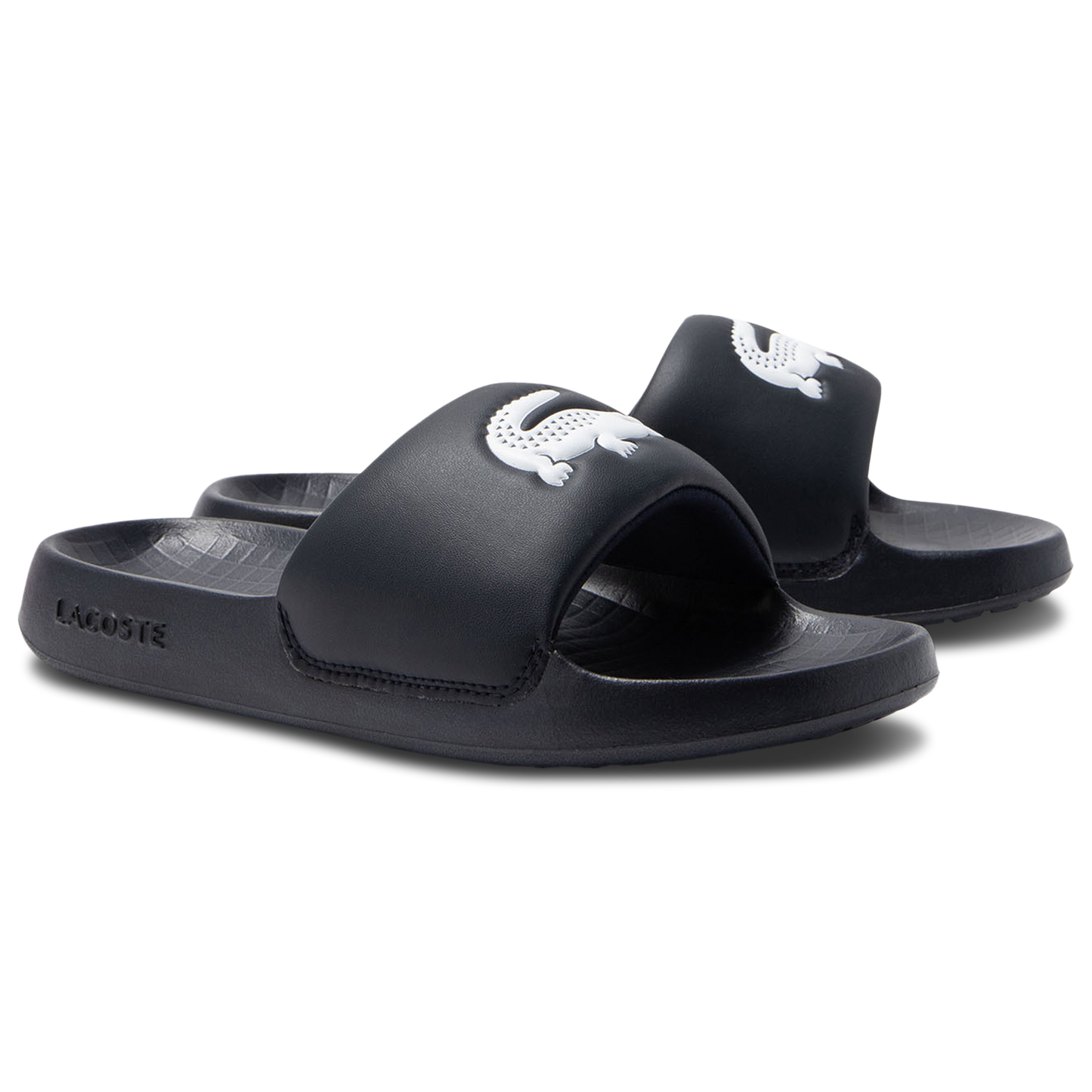 Lacoste Serve Slides 1.0 - Men's - Charcoal/Multi
