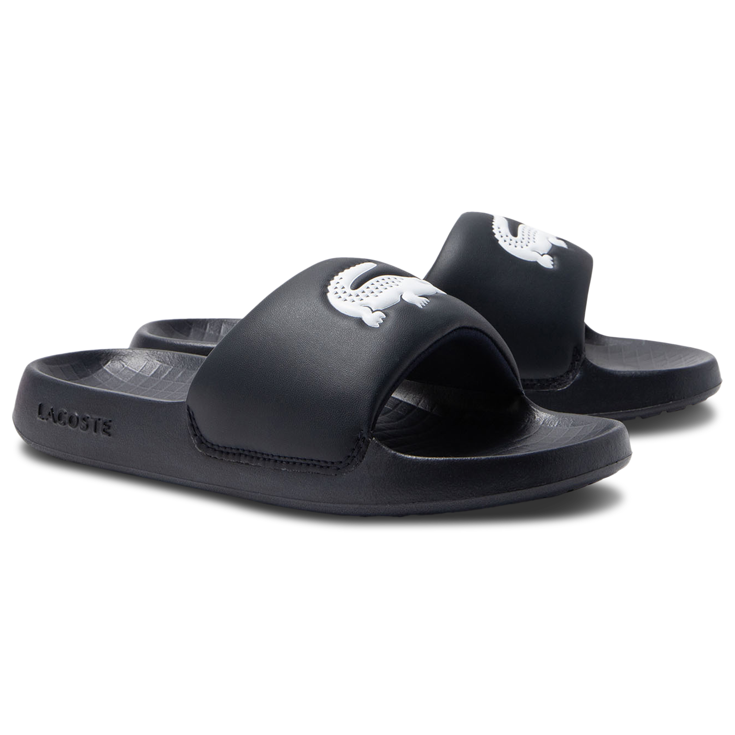 Lacoste Serve Slides 1.0 - Men's - Charcoal/Multi